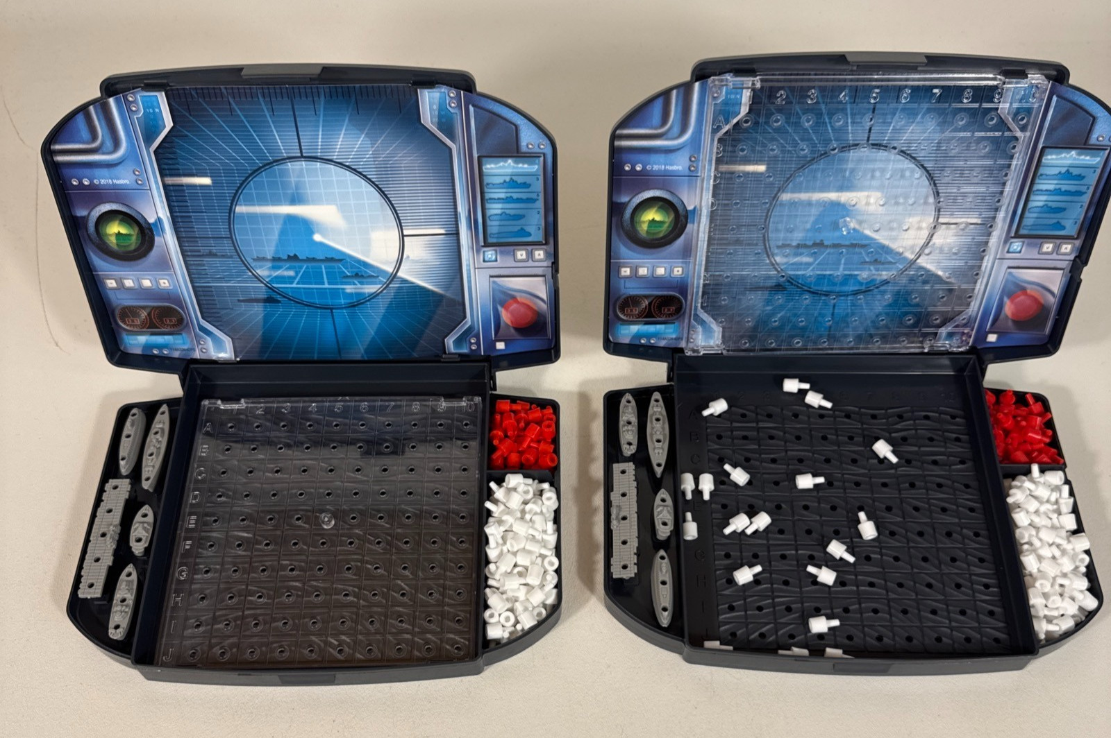 Battleship Board Game Complete w/ Rule Sheet