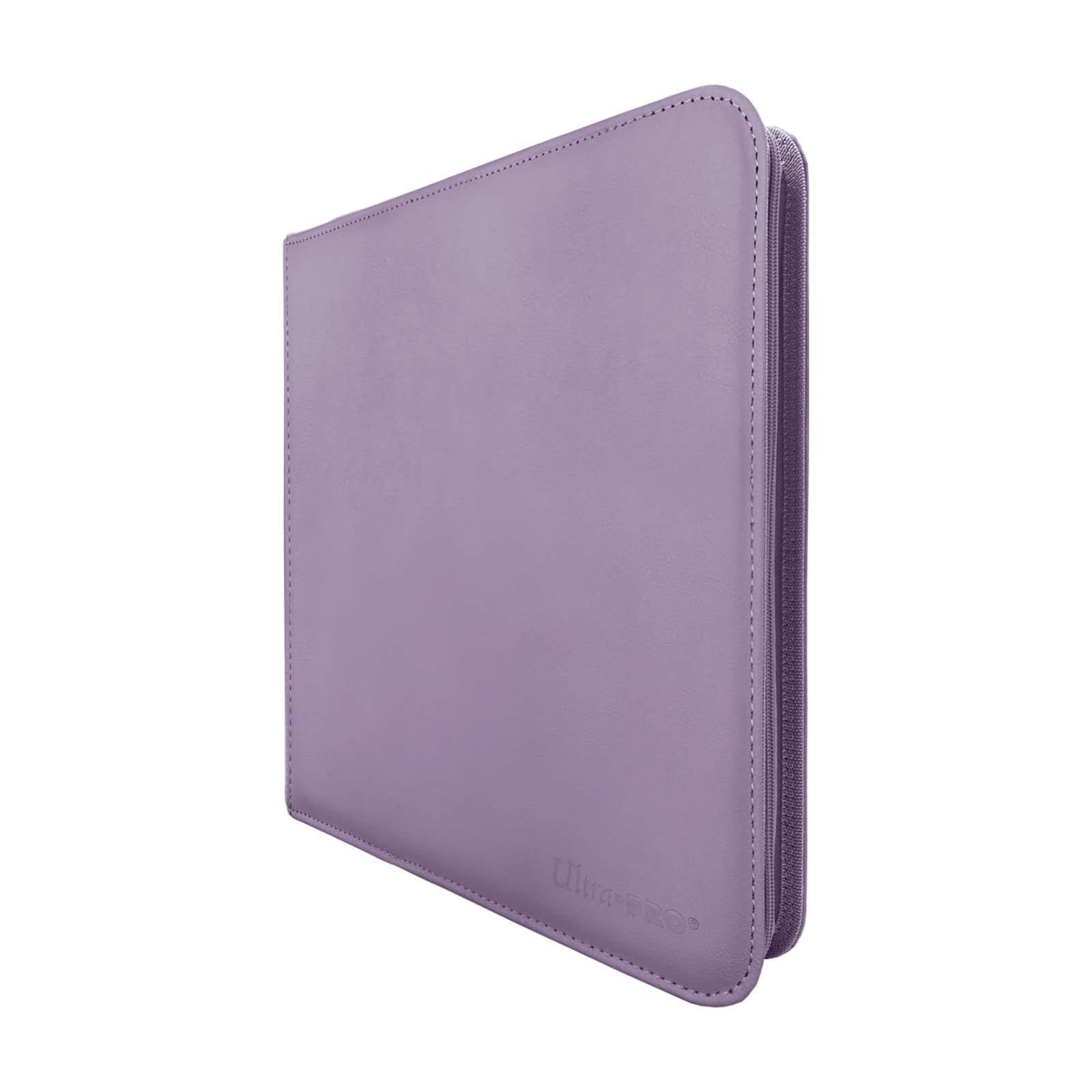 Ultra Pro E-15742 Pro-12 Pocket Zippered Binder-Purple ys/m, Purple