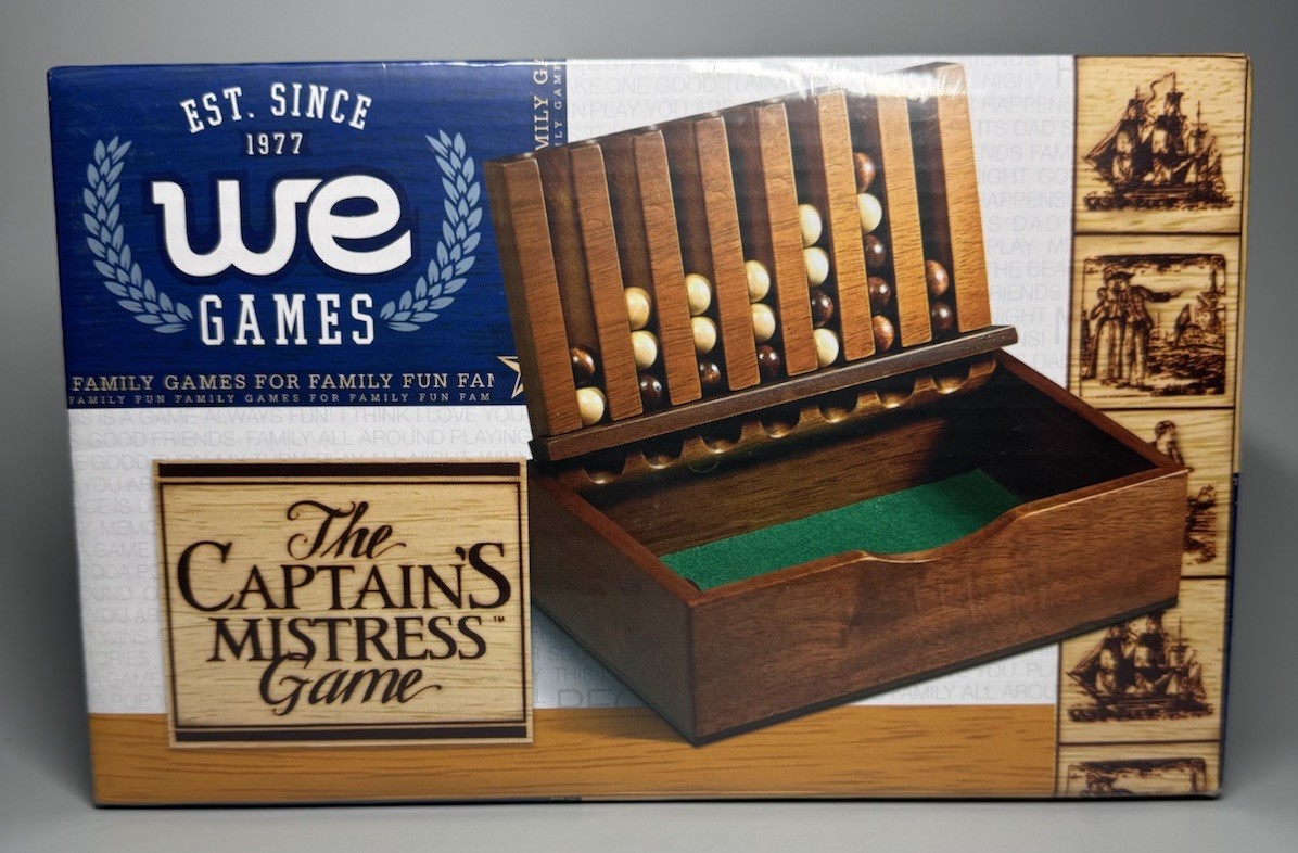 The Captain’s Mistress Game – We Games (2009) – SEALED
