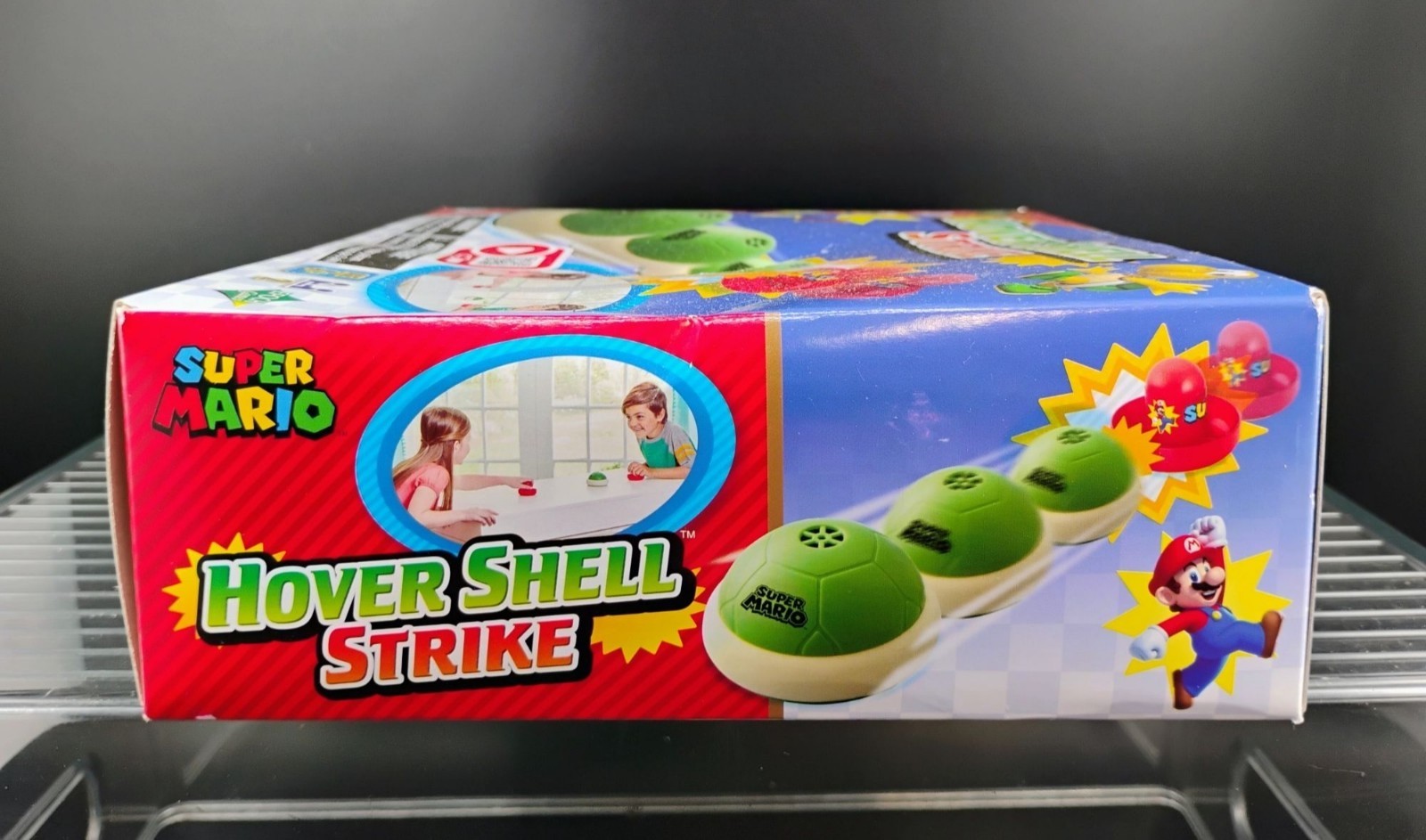 Super Mario Hover Shell Strike Air Hockey Game Set