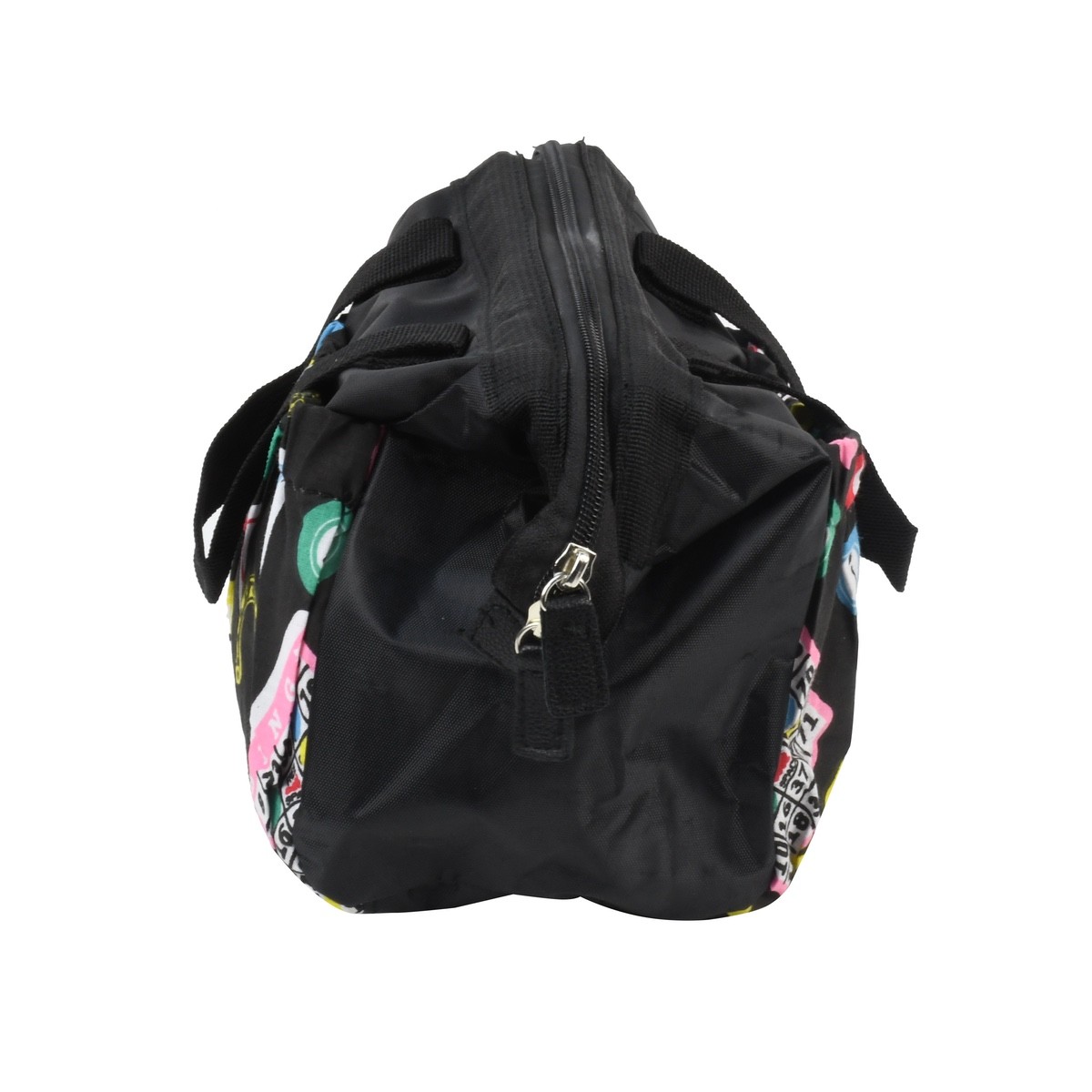 Black 6 Pocket Bingo Dauber Tote Card Dabber Zipper Bag Game Night Accessory