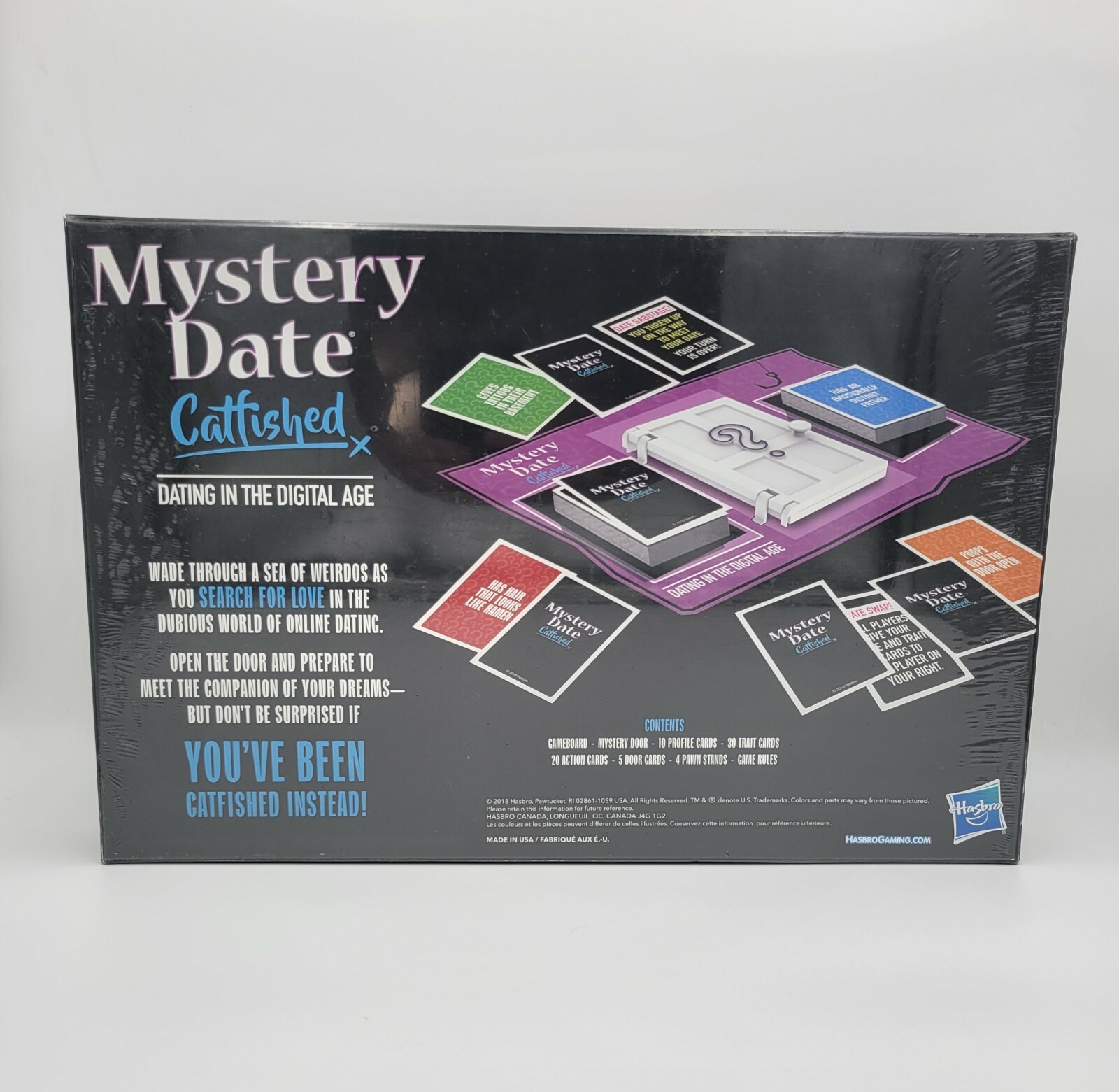Hasbro Mystery Date Catfished Board Game for Adults A Parody of the Classic