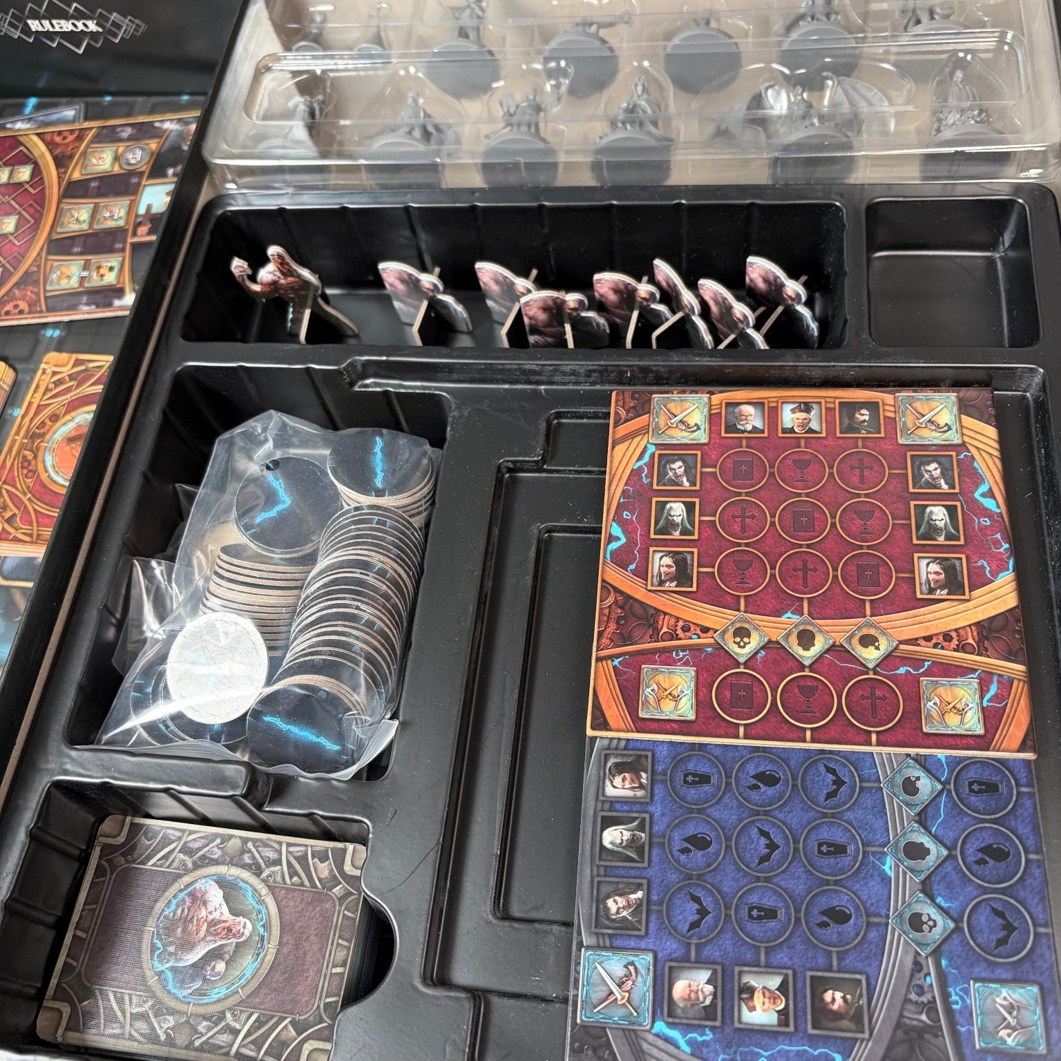 Ashes to Ashes Kickstarter Exclusive Board Game 1-5 Players Ages 14+ Complete
