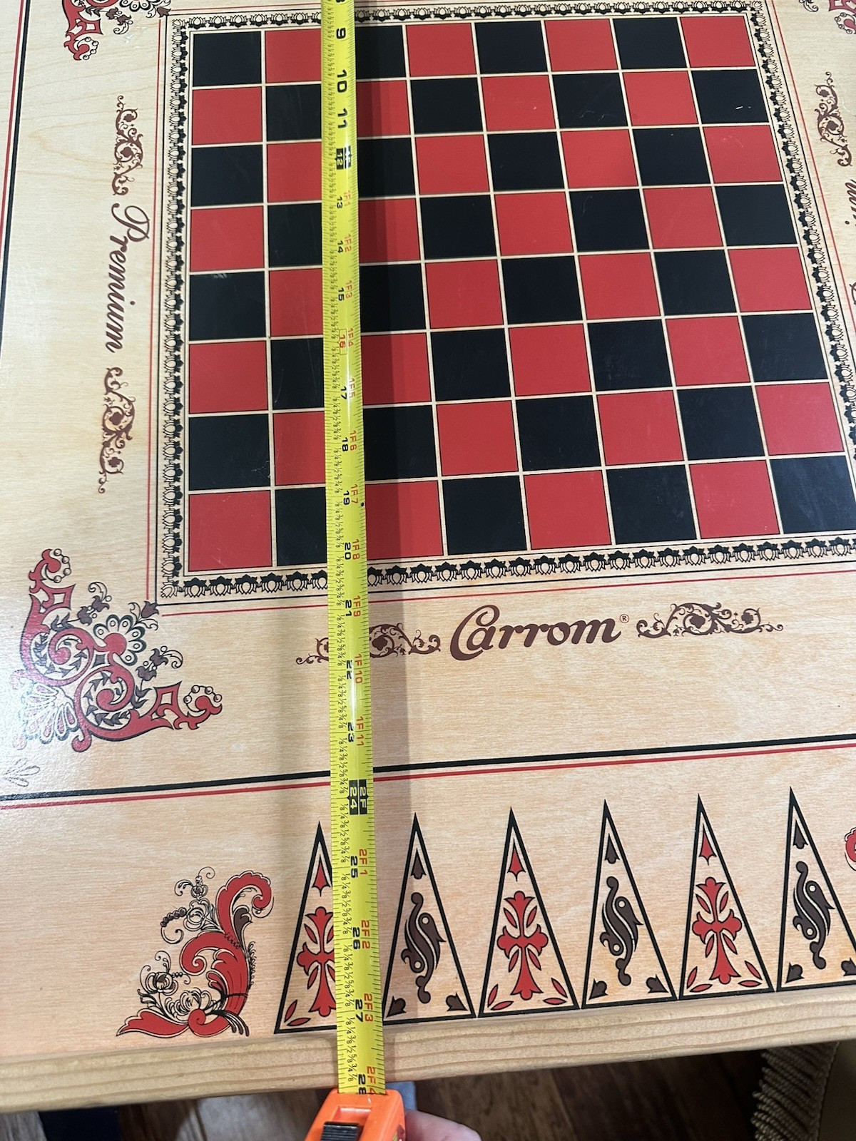 Vintage 2014 Carrom Double Sided Premium Model 100 Game Board.