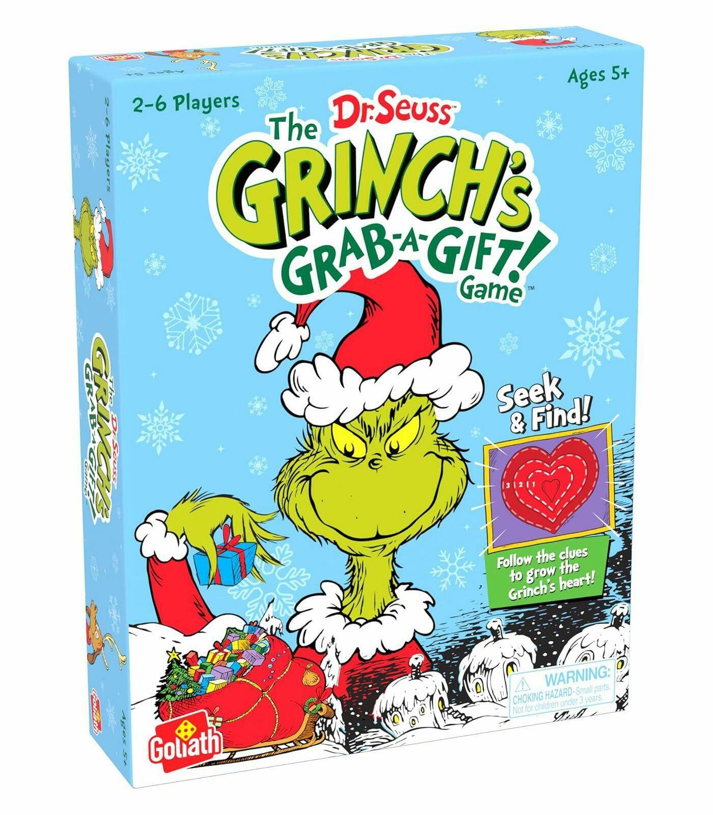 Dr. Seuss The Grinch’s Grab-a-Gift! Game