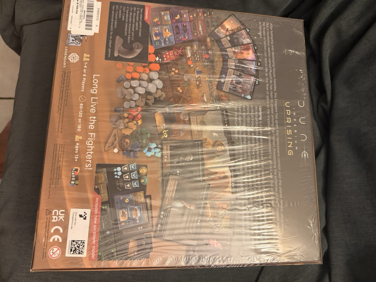 Uprising (stand-alone or expansion) Dune: Imperium Board Game (Brand New)