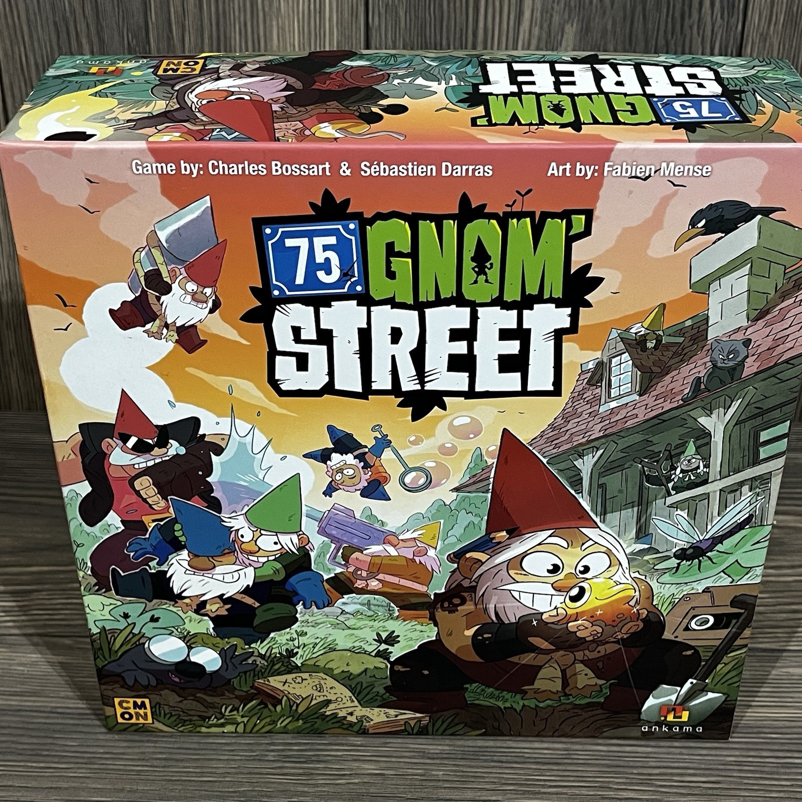 75 Gnom’ Street Board Game Garden 2016 Ankama Products Gnome Family Fun