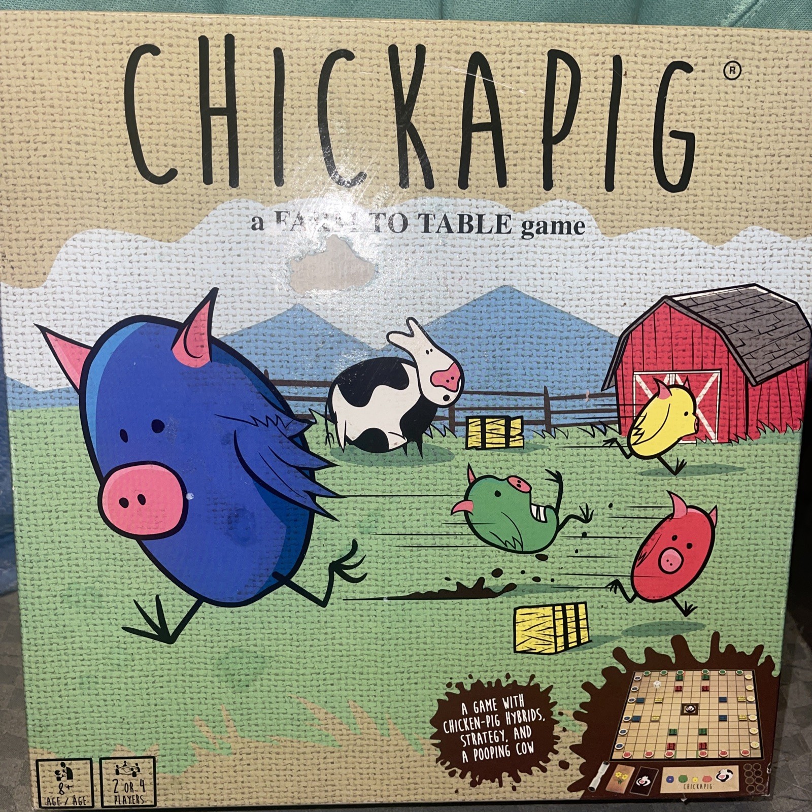 Chickapig a Farm To Table Game Buffalo Games & Puzzles Complete