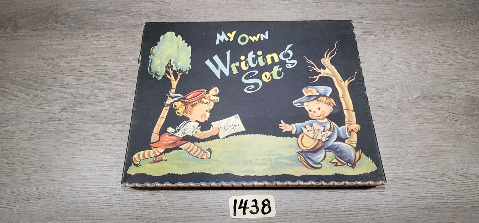 VTG Writing Set My Own Stationery 1940s Stamps Cards Envelopes J. S. Publication