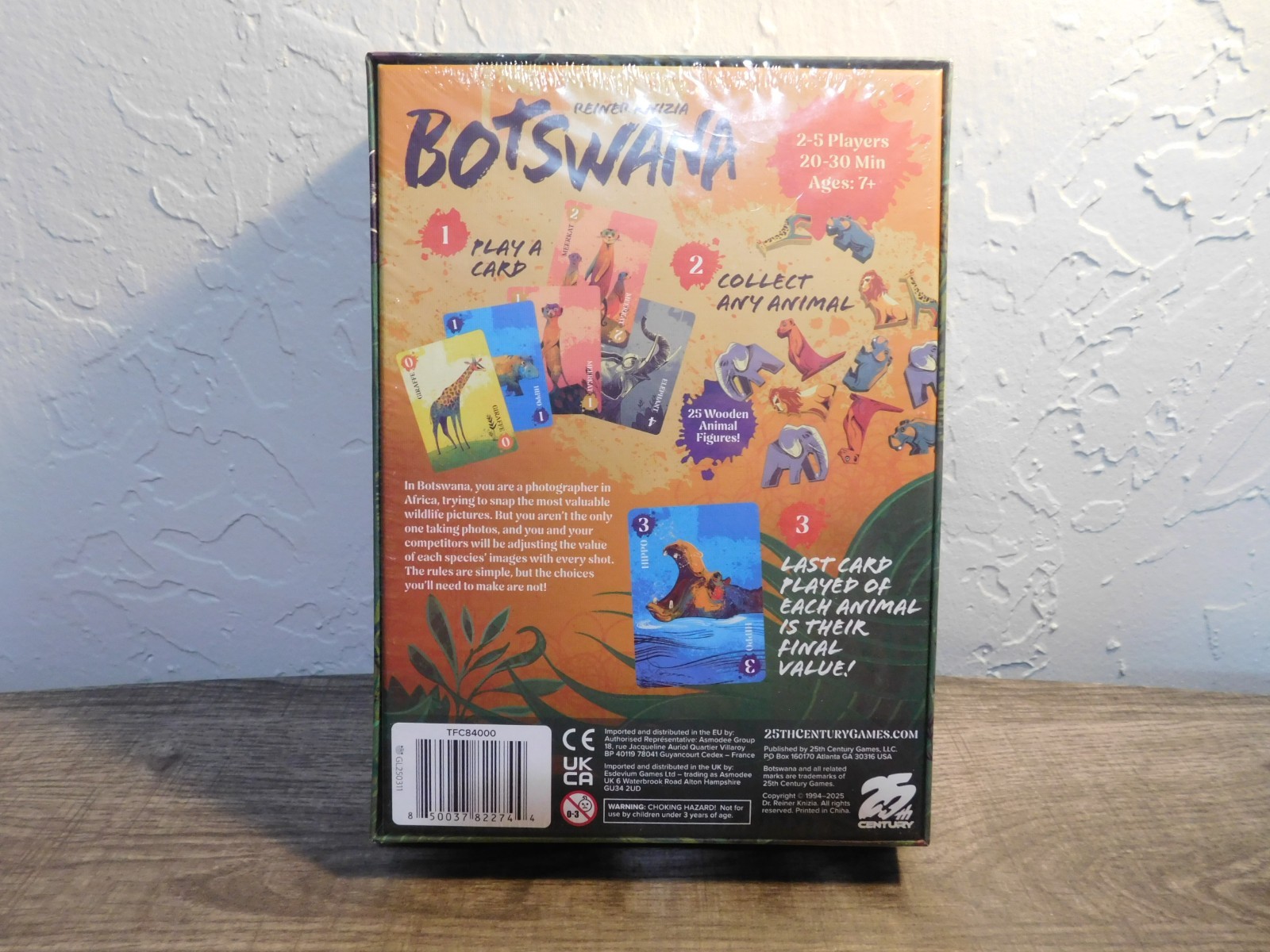 Botswana Board Game by Riener Knizia New Assorted Brands