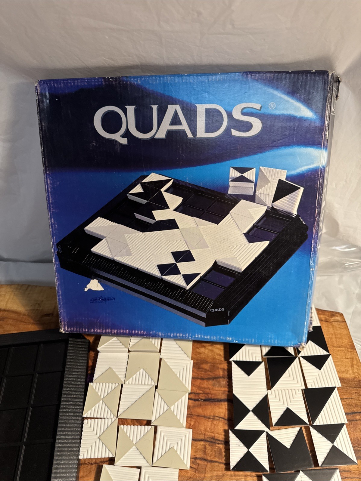Quads Board Game Gigamic Abstract Strategy Puzzle 2 Player Game