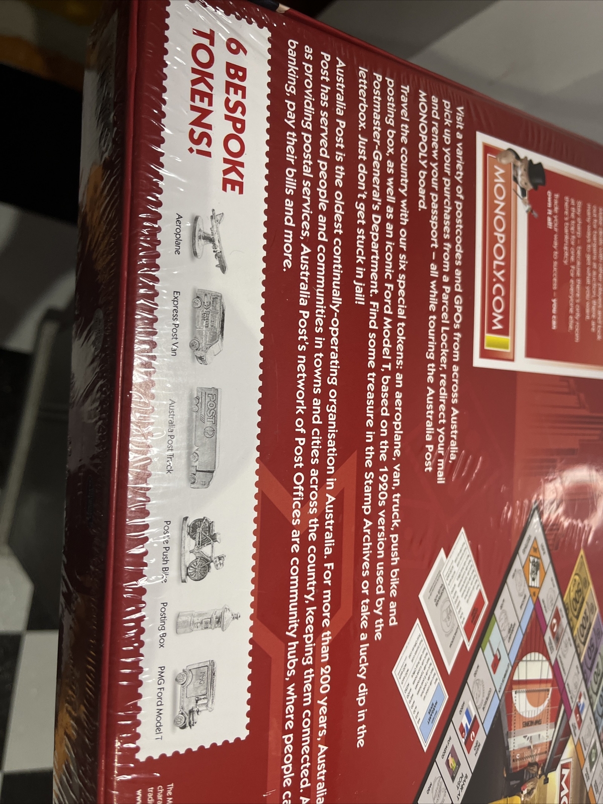 Monopoly Australia Post Fast Dealing Property Trading Game Age 8+ Brand New
