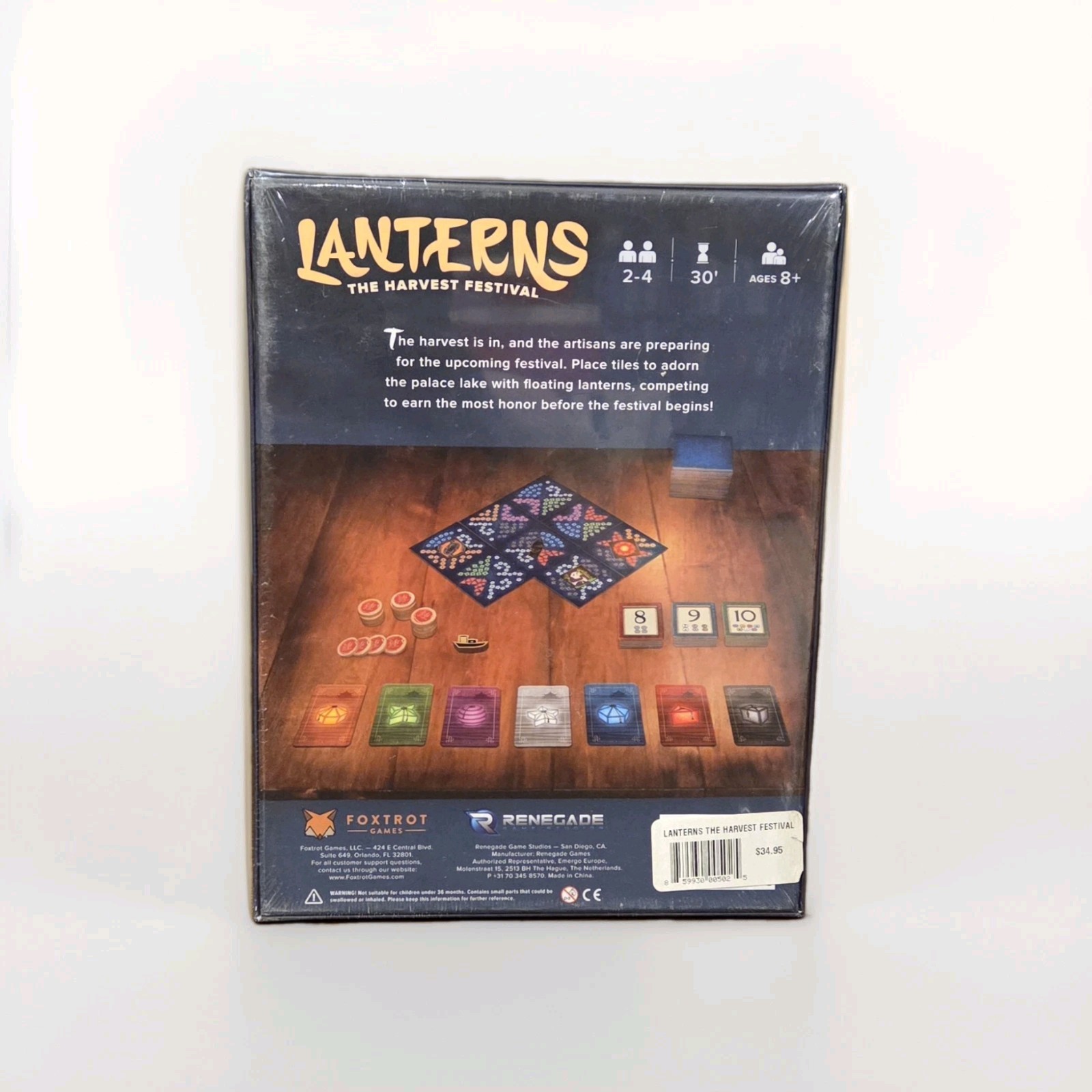 Lanterns The Harvest Festival Foxtrot Games Renegade Studio Unopened