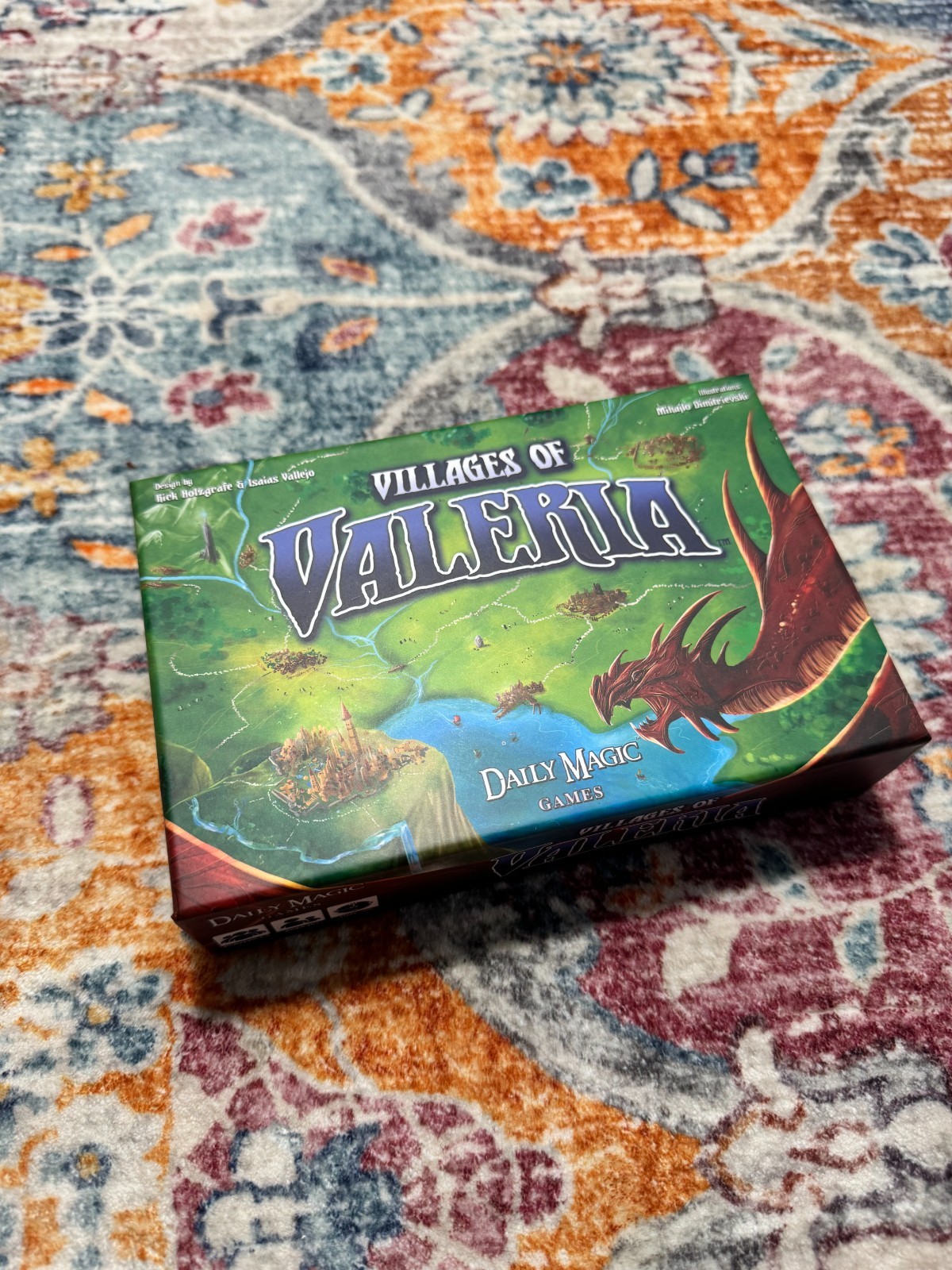 Villages of Valeria board game by Daily Magic Games