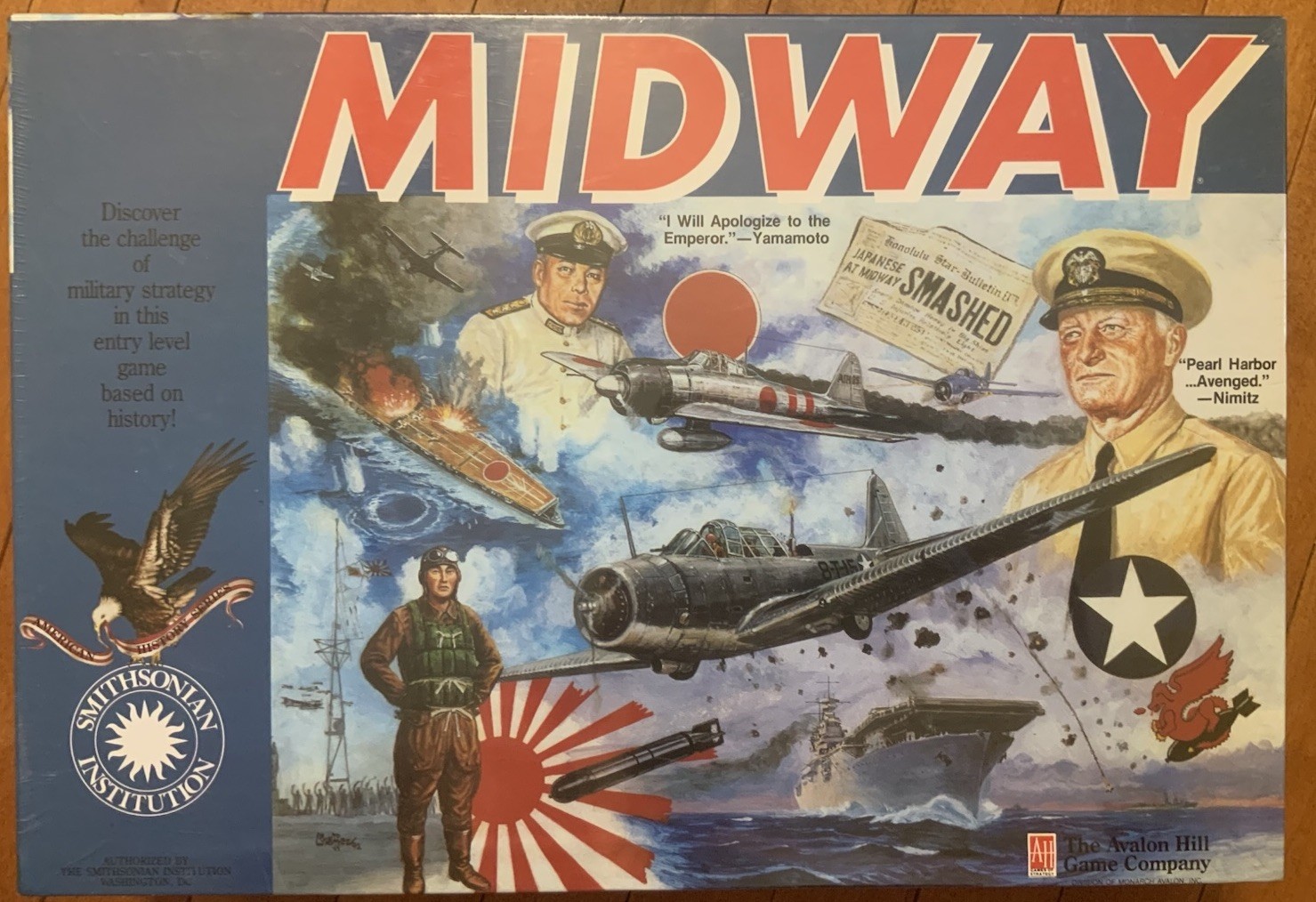 Midway (Smithsonian Edition). Avalon Hill 1992. SW