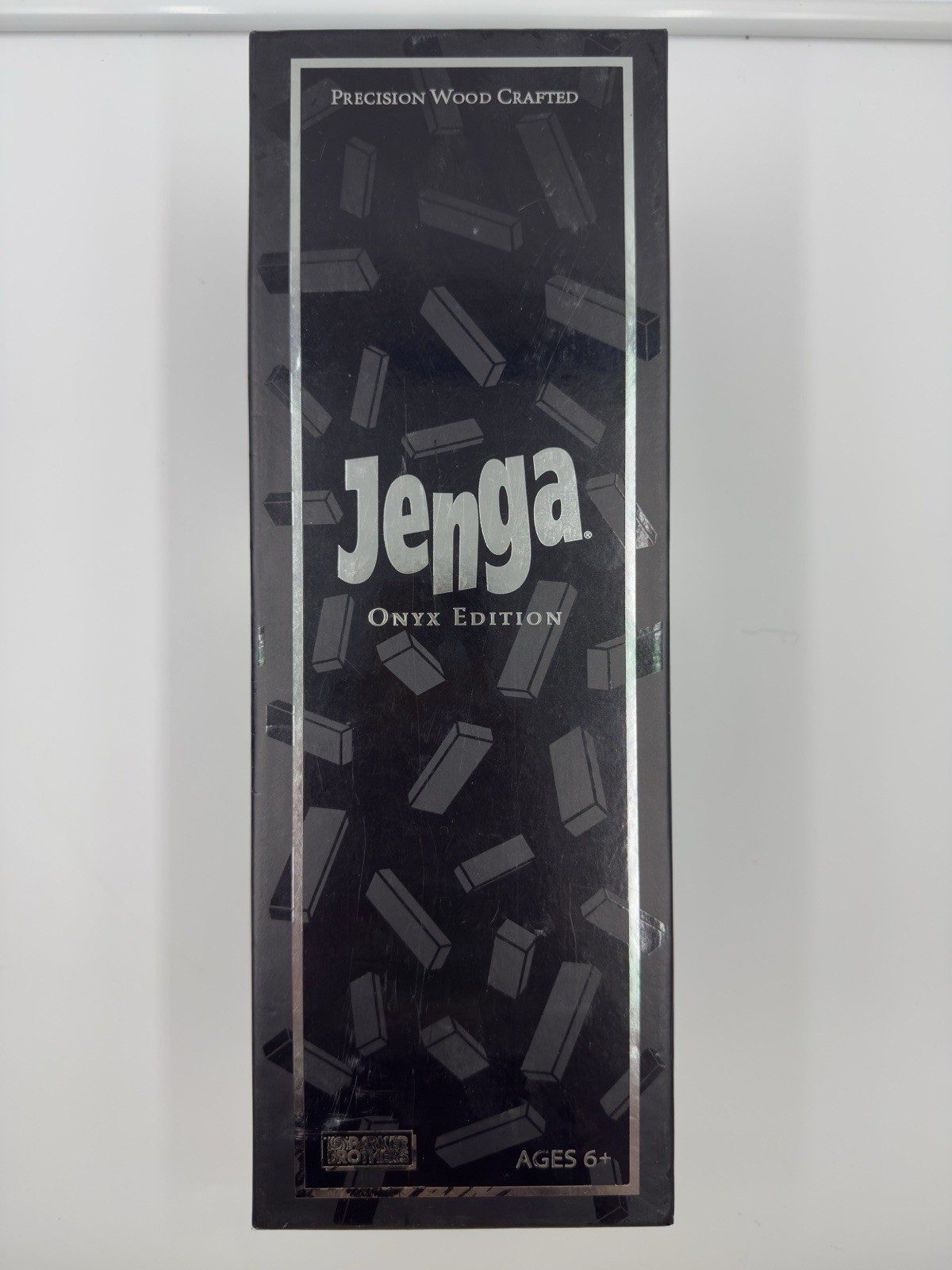 Jenga (Onyx Edition) – Parker Brothers/Hasbro, 2008, 100% Complete Stacking Game
