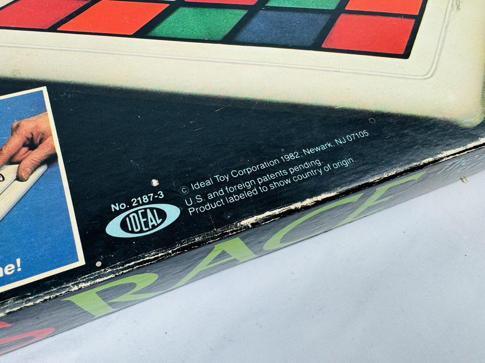 Vintage Rubiks Race Game Rubiks Cube Ideal Toy Corporation 1982 – 98% Complete