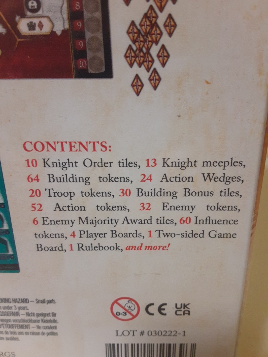 shrink CRUSADERS THY WILL BE DONE Board Game Renegade Studios English