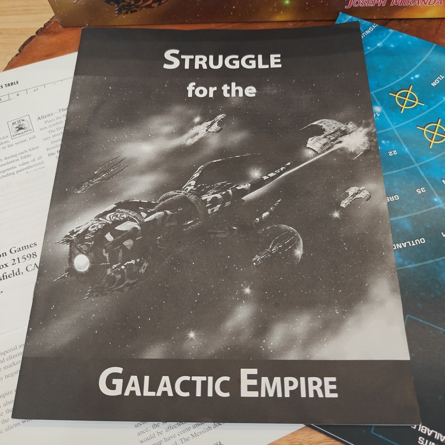 Decision Games Wargame Struggle for the Galactic Empire (1st Ed) 2009 Complete
