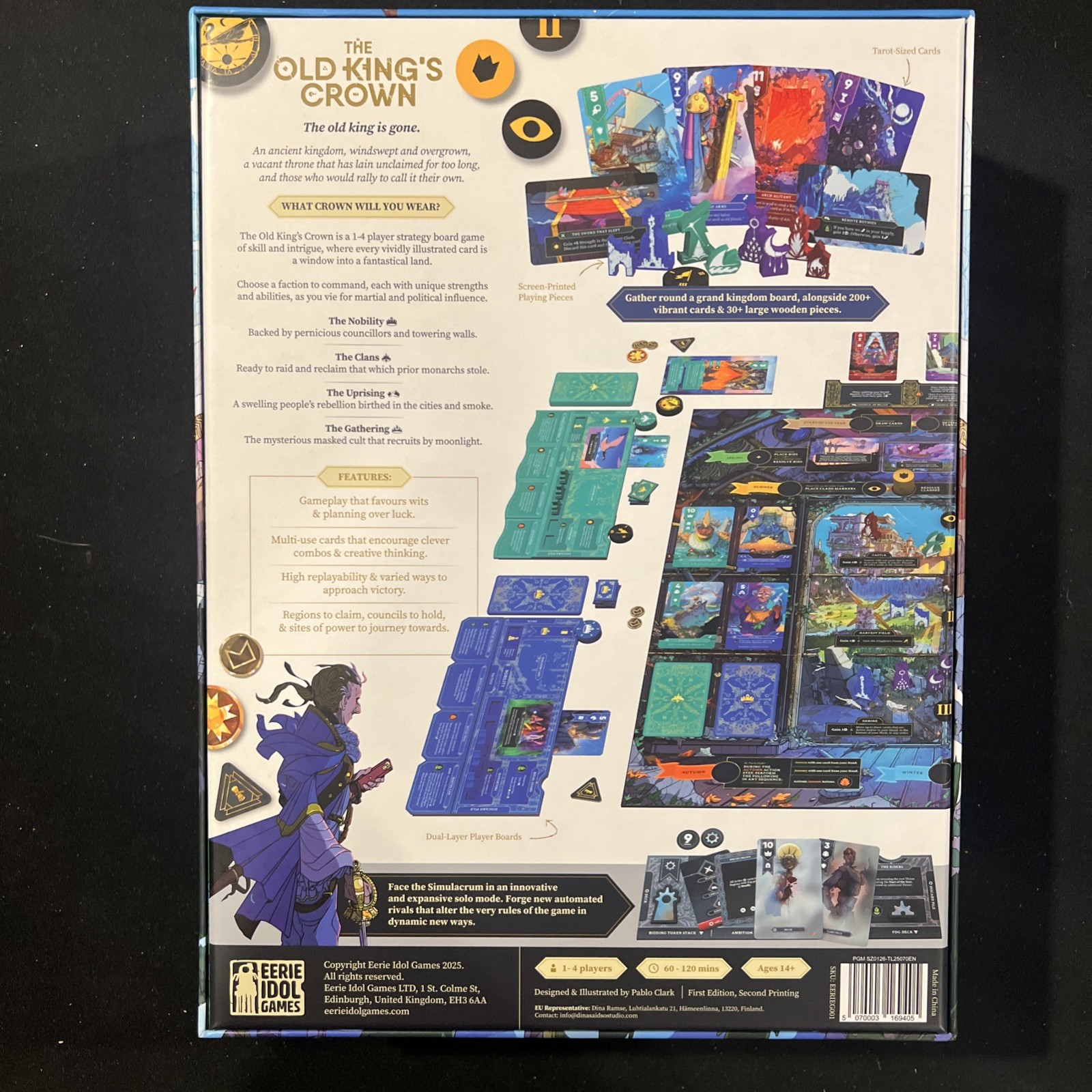 The Old King’s Crown Board Game First Edition Second Printing