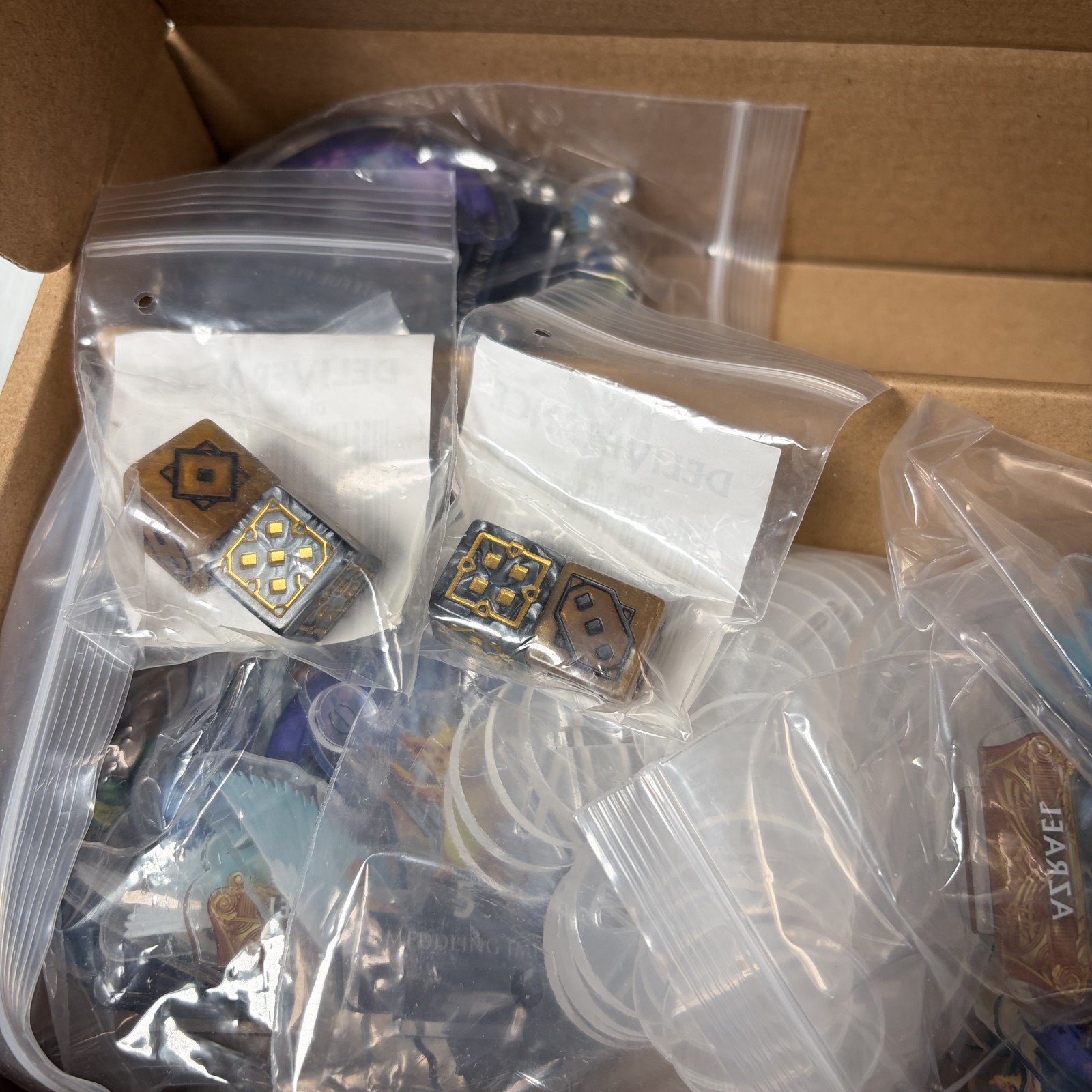 Deliverance Deluxe Board Game Kickstarter All In w/ Acrylic Standees, Mat & More