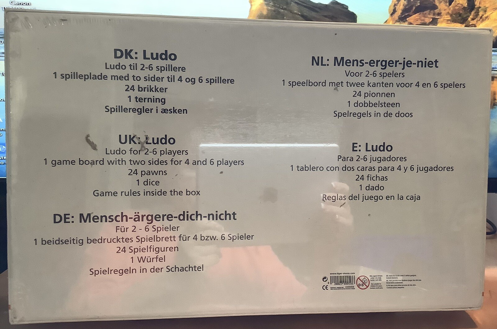 Ludo Board Game SEALED