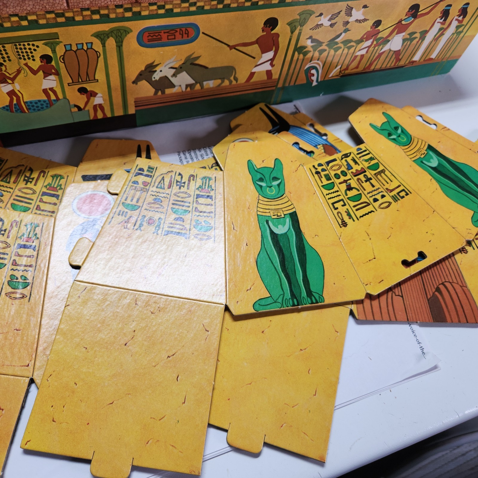 1971 Voice of the Mummy – Red Jewels Game Milton Bradley Complete/Not working