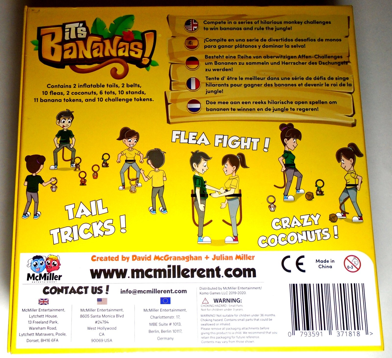IT’S BANANAS The Monkey Tail Game for Kids, Teens & Tipsy Adults – Never Played
