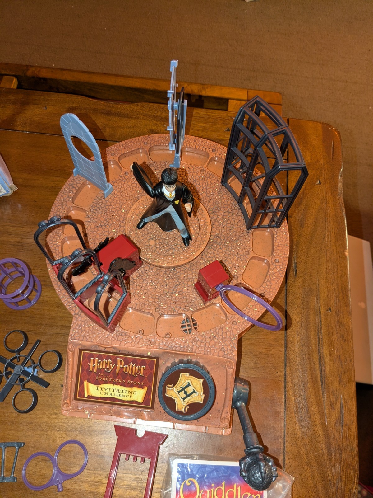 Harry Potter Levitating Challenge Game Electronic 42907 Has All Pieces Works