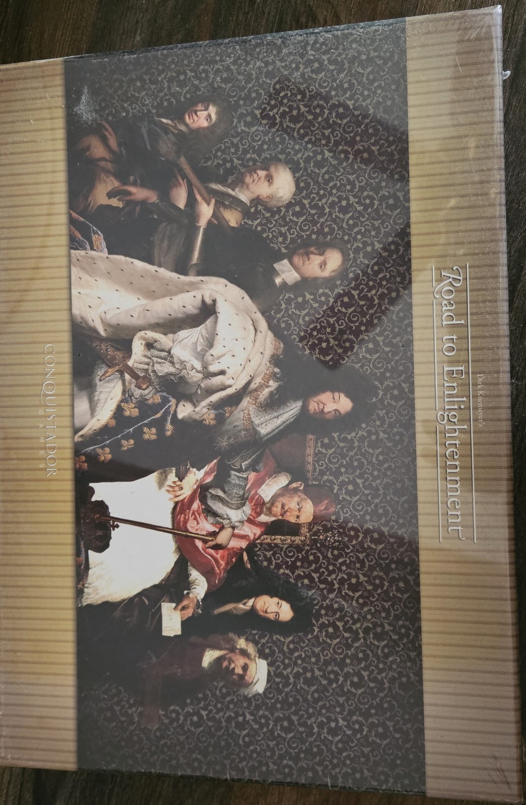 2012 Dirk Knemeyers Road To Enlightenment Board Game Conquistador Games EUC