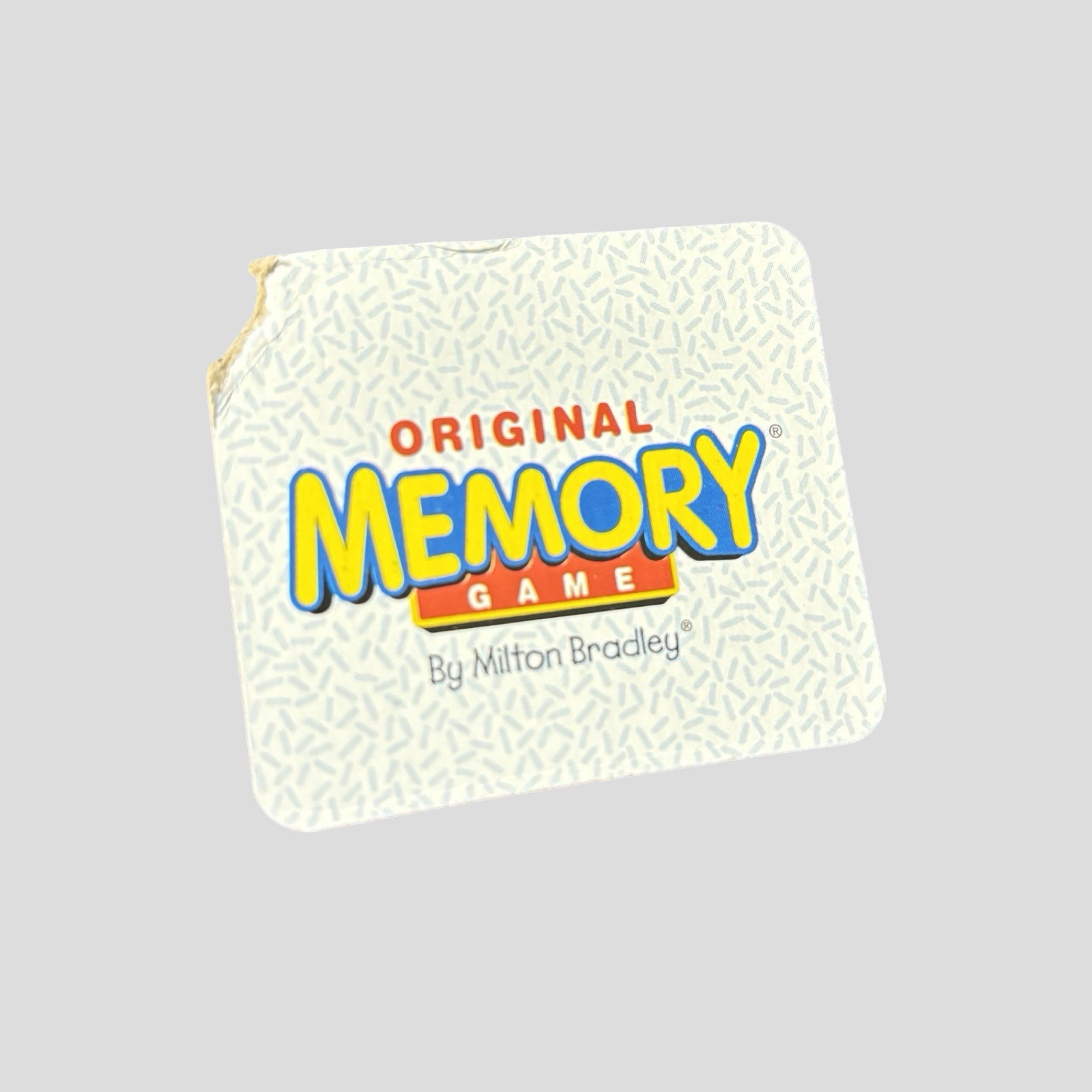 Original Memory Game Board Game Milton Bradley 1999 Vintage COMPLETE