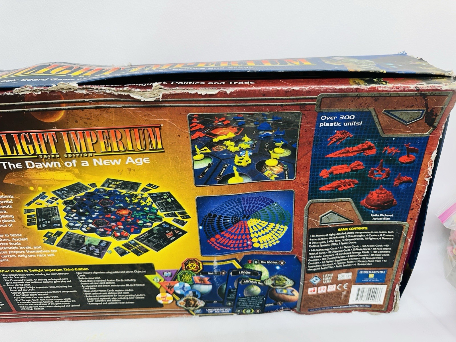Twilight Imperium 3rd Edition 100% Complete Game Fantasy Board Game Damage Box