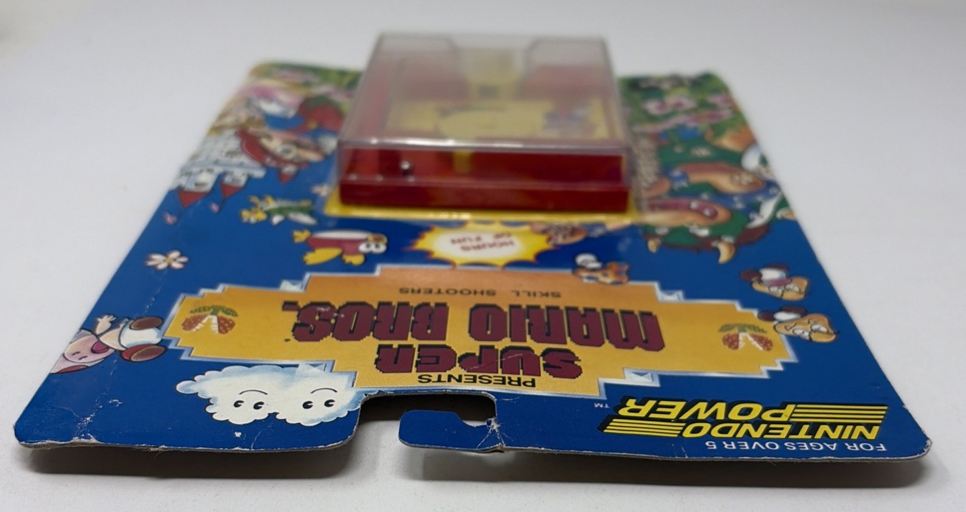 Nintendo Power 1988 Super Mario Bros. Skill Shooter Spinning Target Vintage Game