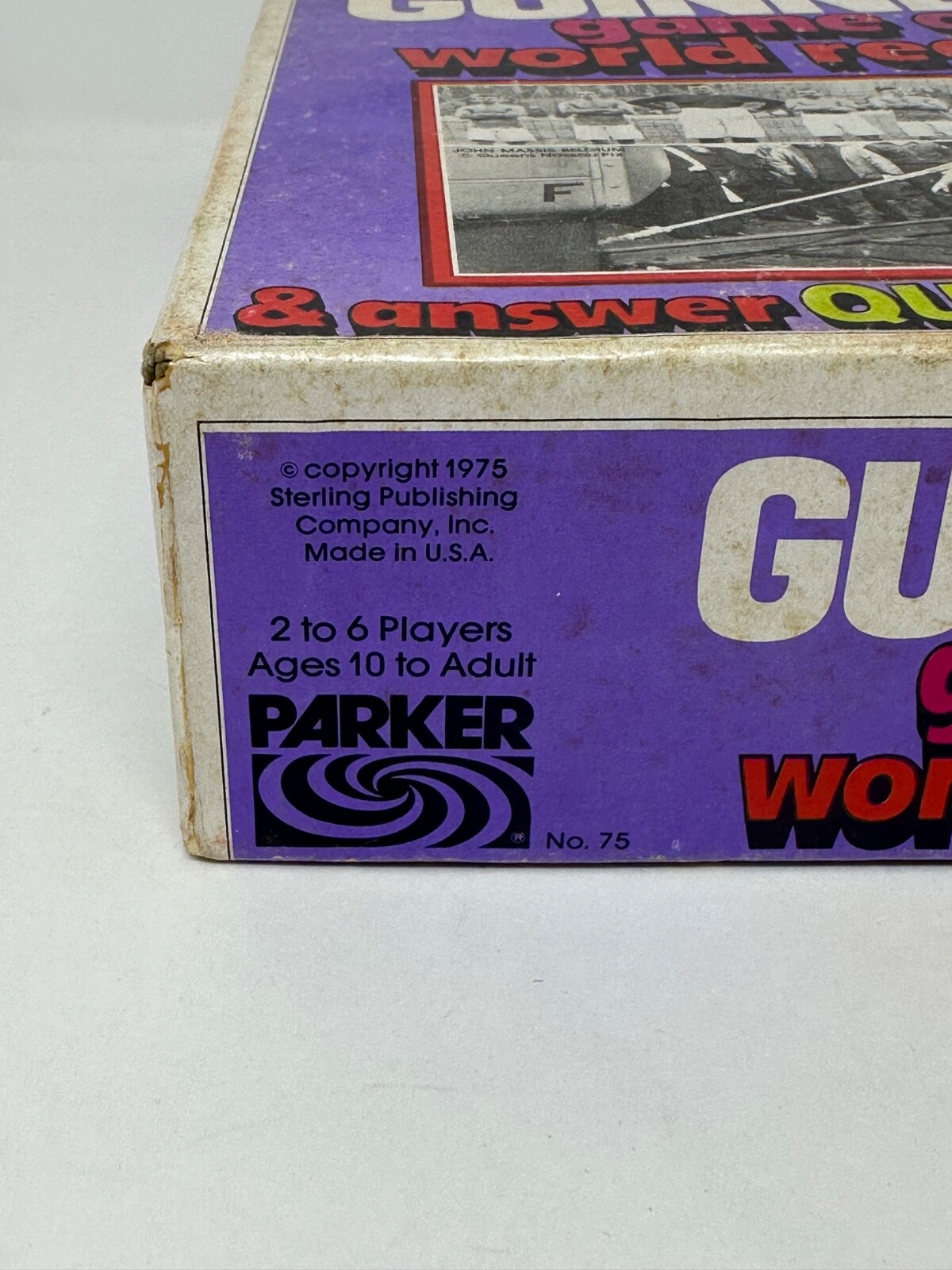 Vintage 1975 Parker Brothers Guinness Game of World Records Complete!! E5