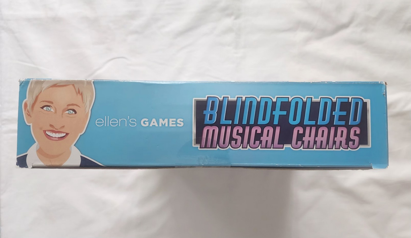 Ellen’s Games Blindfolded Musical Chairs Game, 4-6 Players