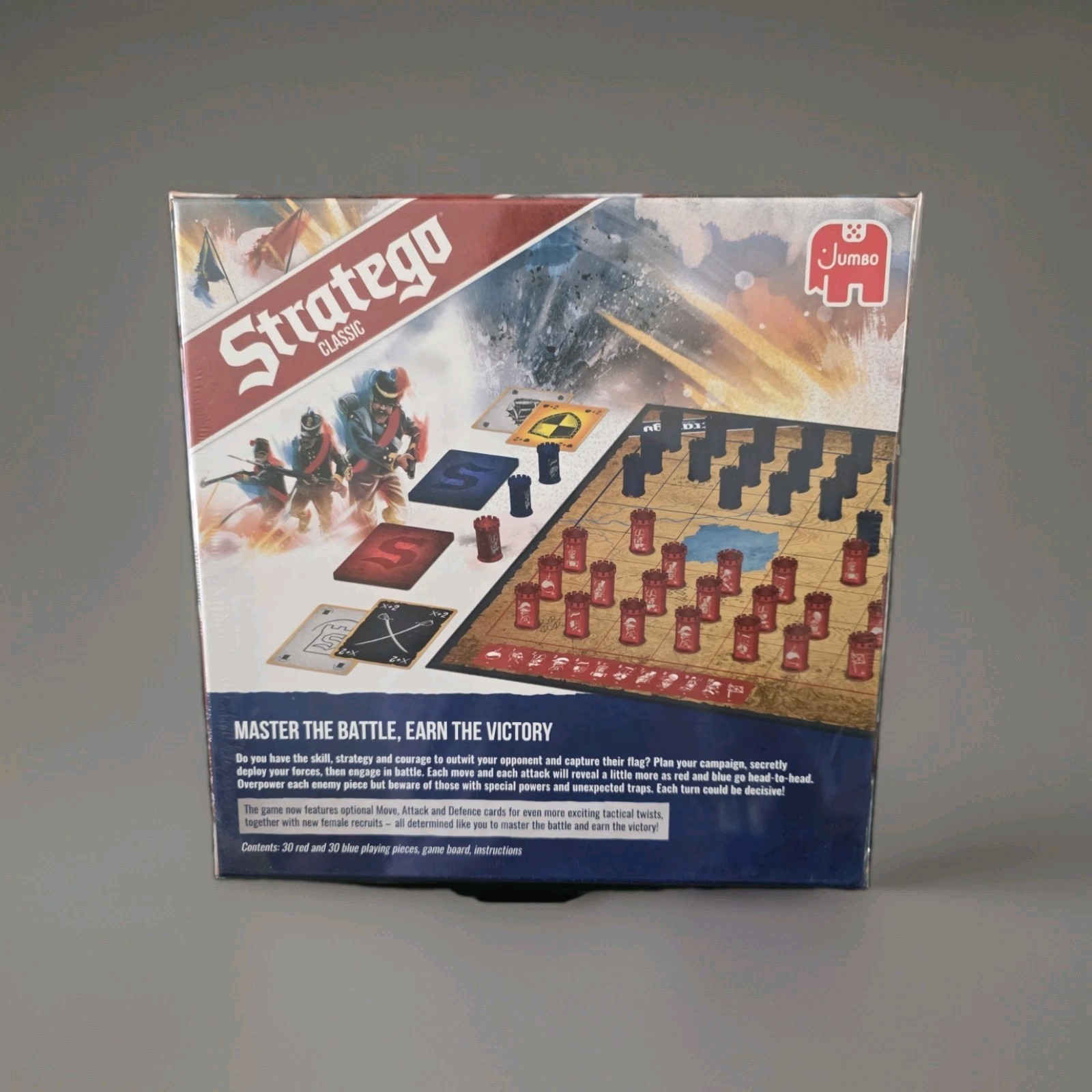 Stratego US Classic Strategy Board Game – Capture the Flag – New & Sealed