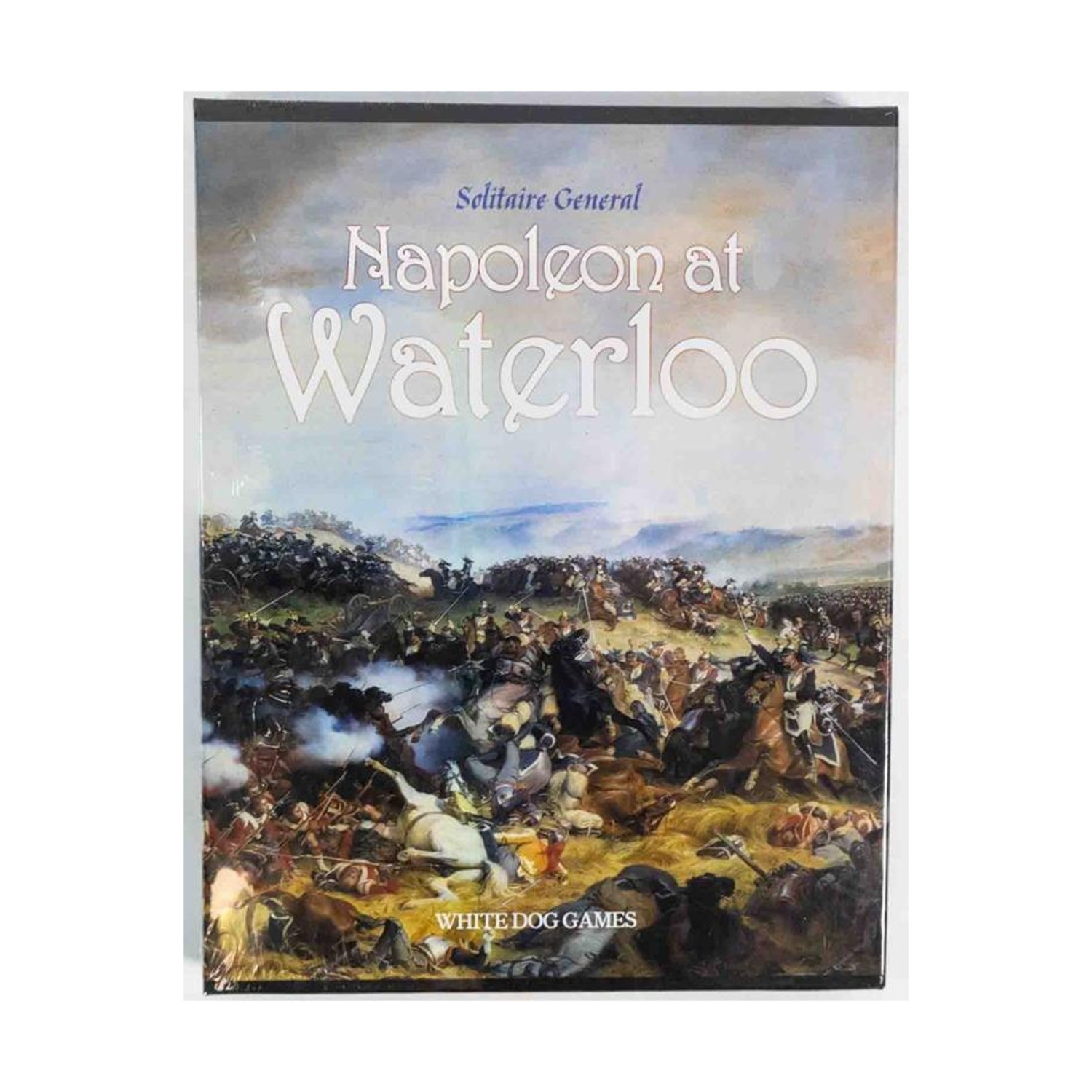 White Dog Wargame Solitaire General – Napoleon at Waterloo Box SW (New)