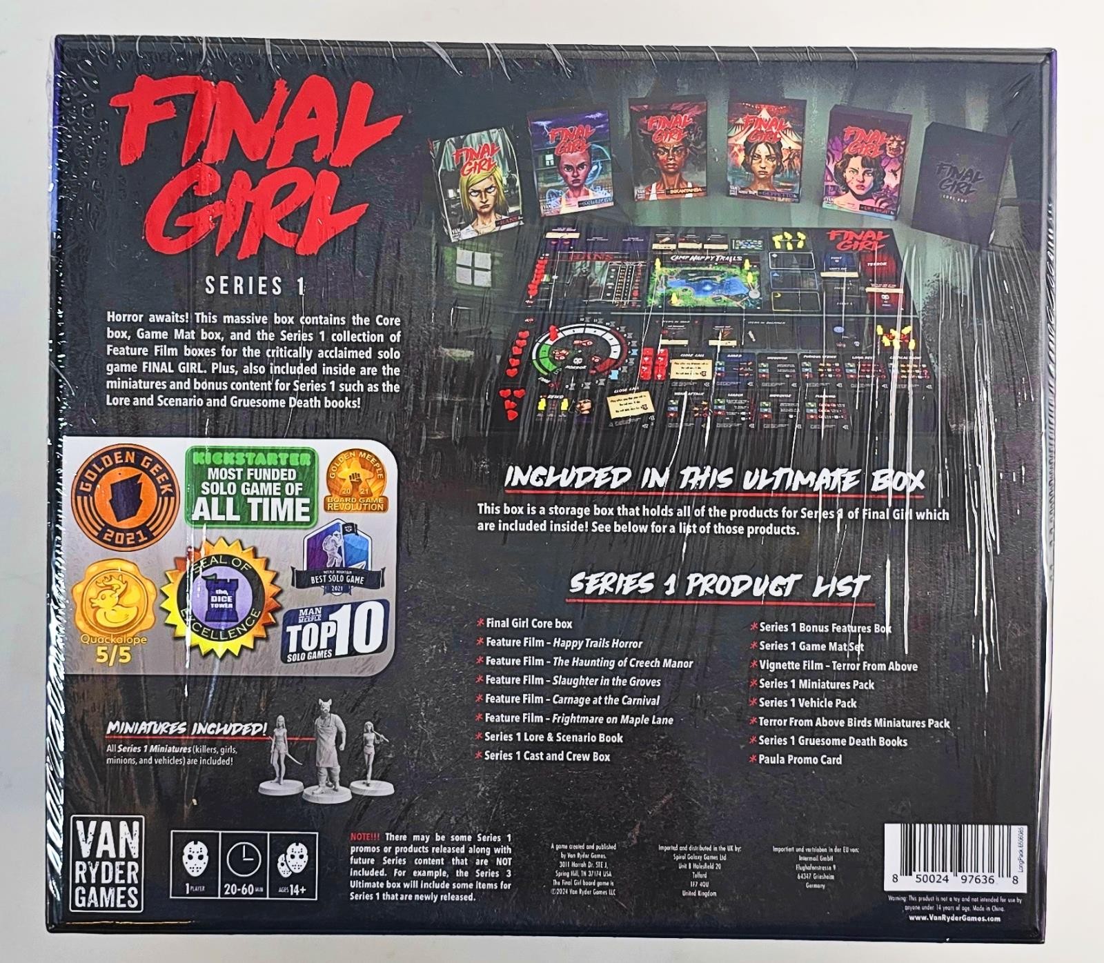 Van Ryder Games Final Girl SEASON 1 Ultimate Box – SEALED