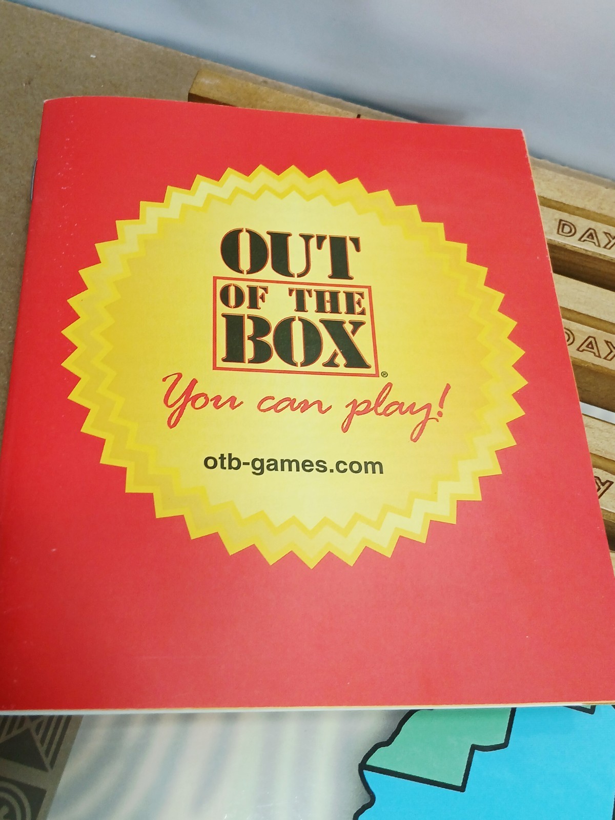 2003 10 DAYS IN AFRICA Board Game = Out of the Box Games = Complete