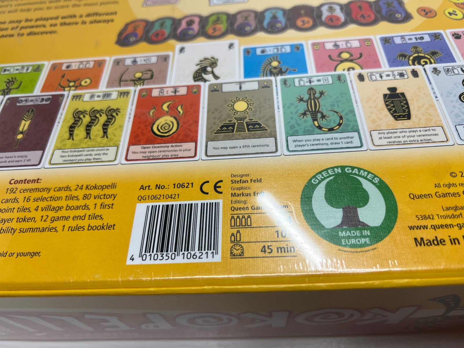 Queen Games Kokopelli Board Game