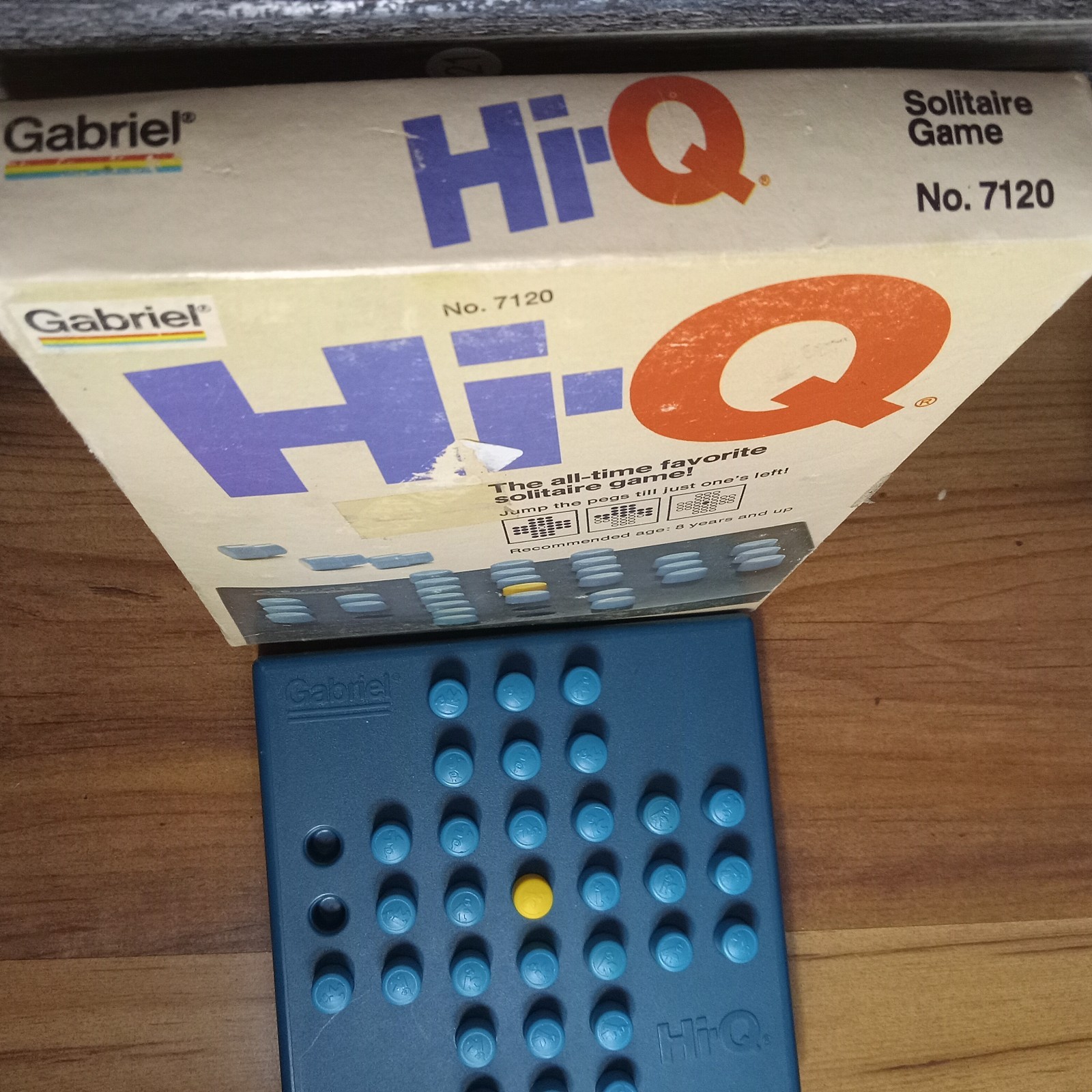 Gabriel HI-Q #7120 Solitaire Favorite Travel Game – InComplete Vintage pls read