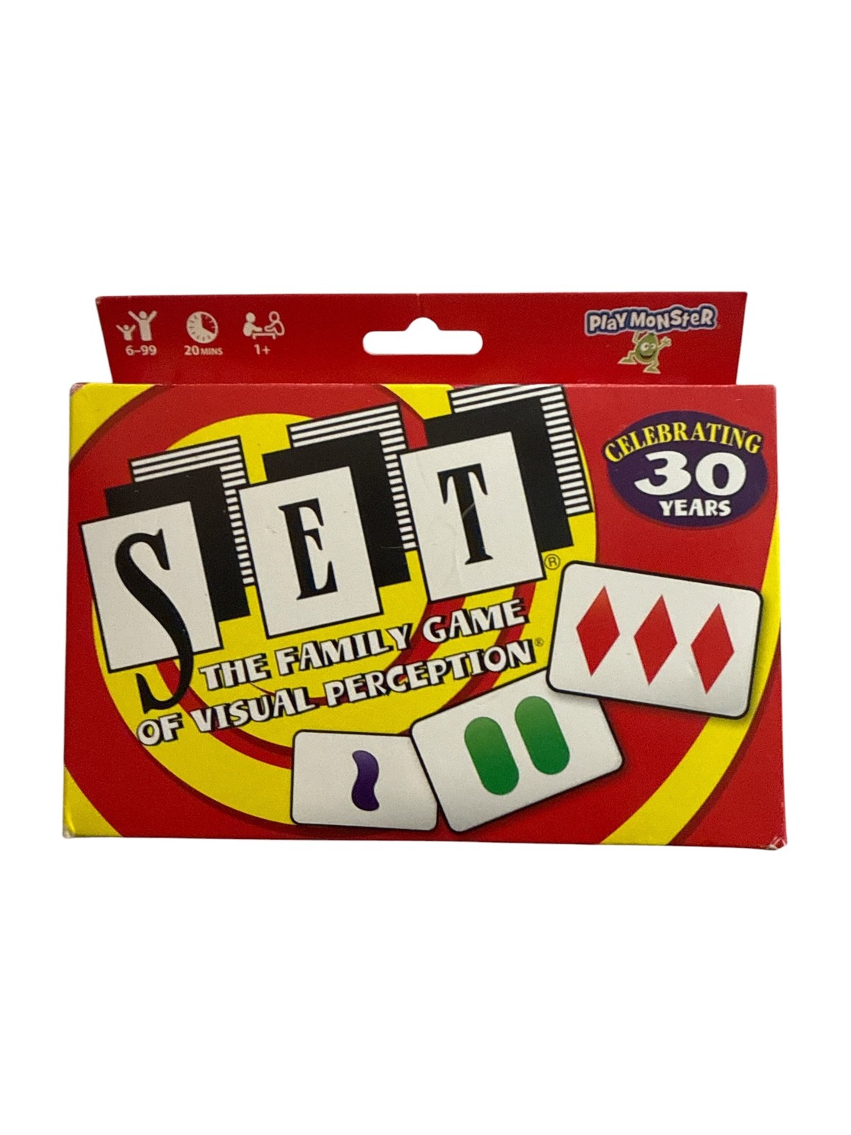 PlayMonster SET Card Game Family Visual Perception 30 Year Anniversary Boxed