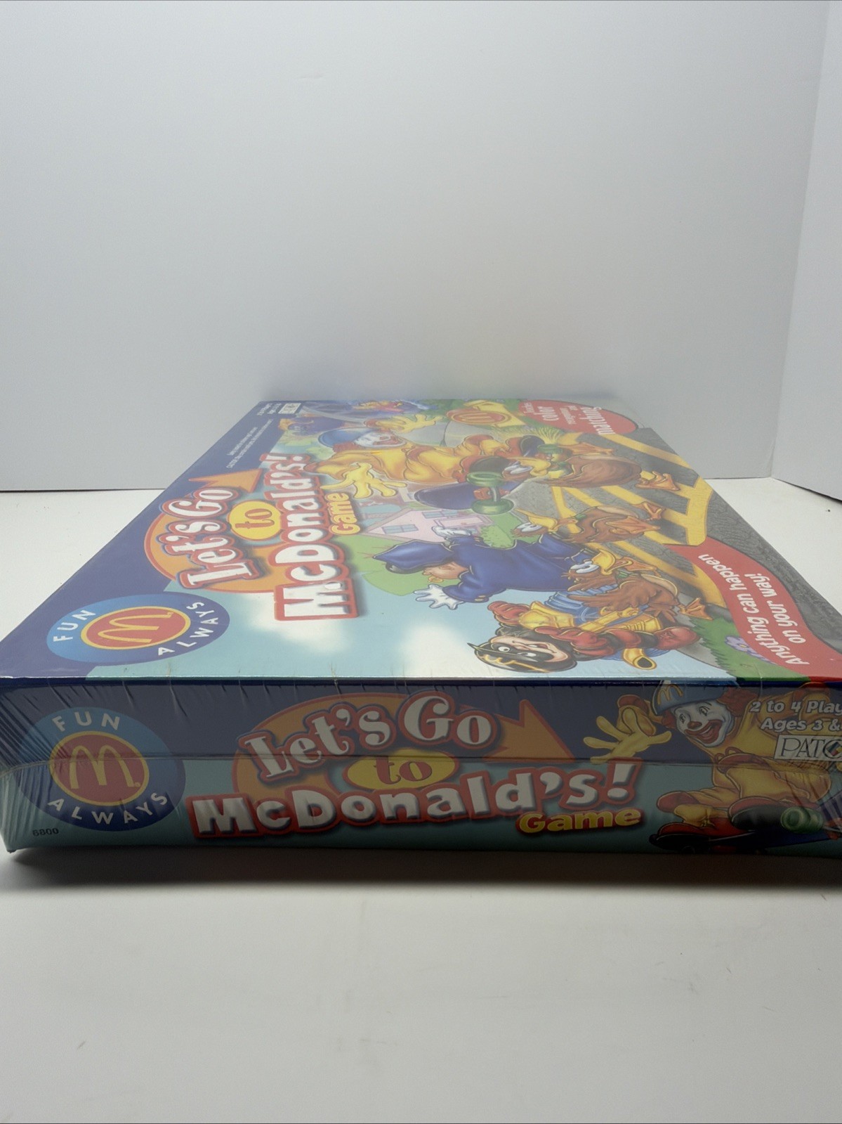 2001 Patch Products – Let’s Go to McDonald’s Game Sealed ( New Package Wear)