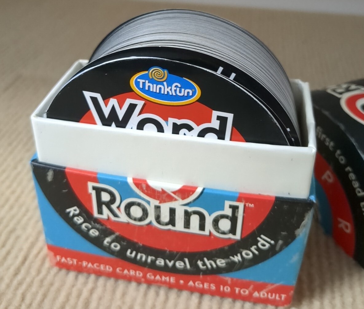 Thinkfun Word A Round Race To Unravel The Word, Fast-Paced Card Game 10 To Adult