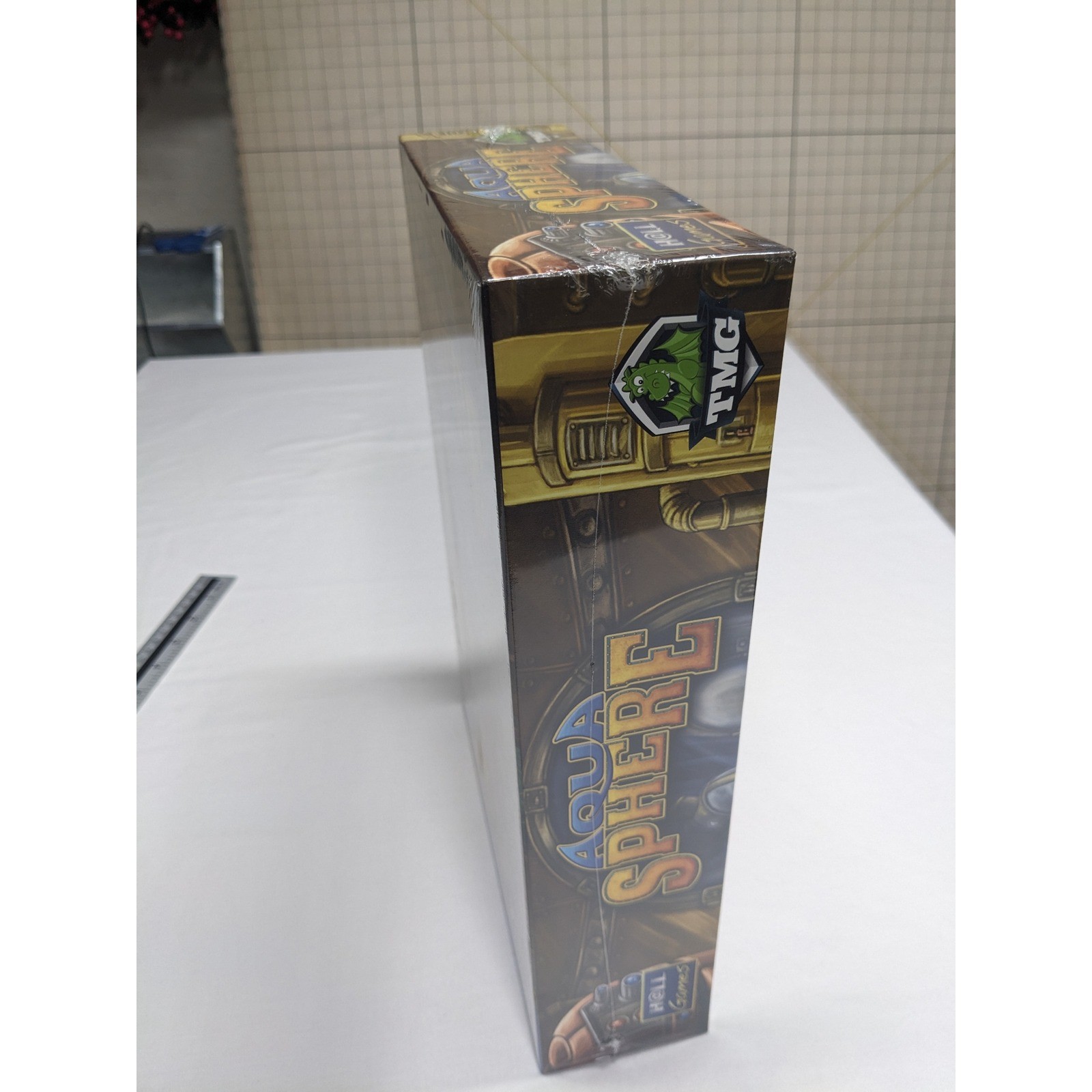 AquaSphere Board Game Stefan Feld TMG Hall Games New Sealed Underwater Strategy