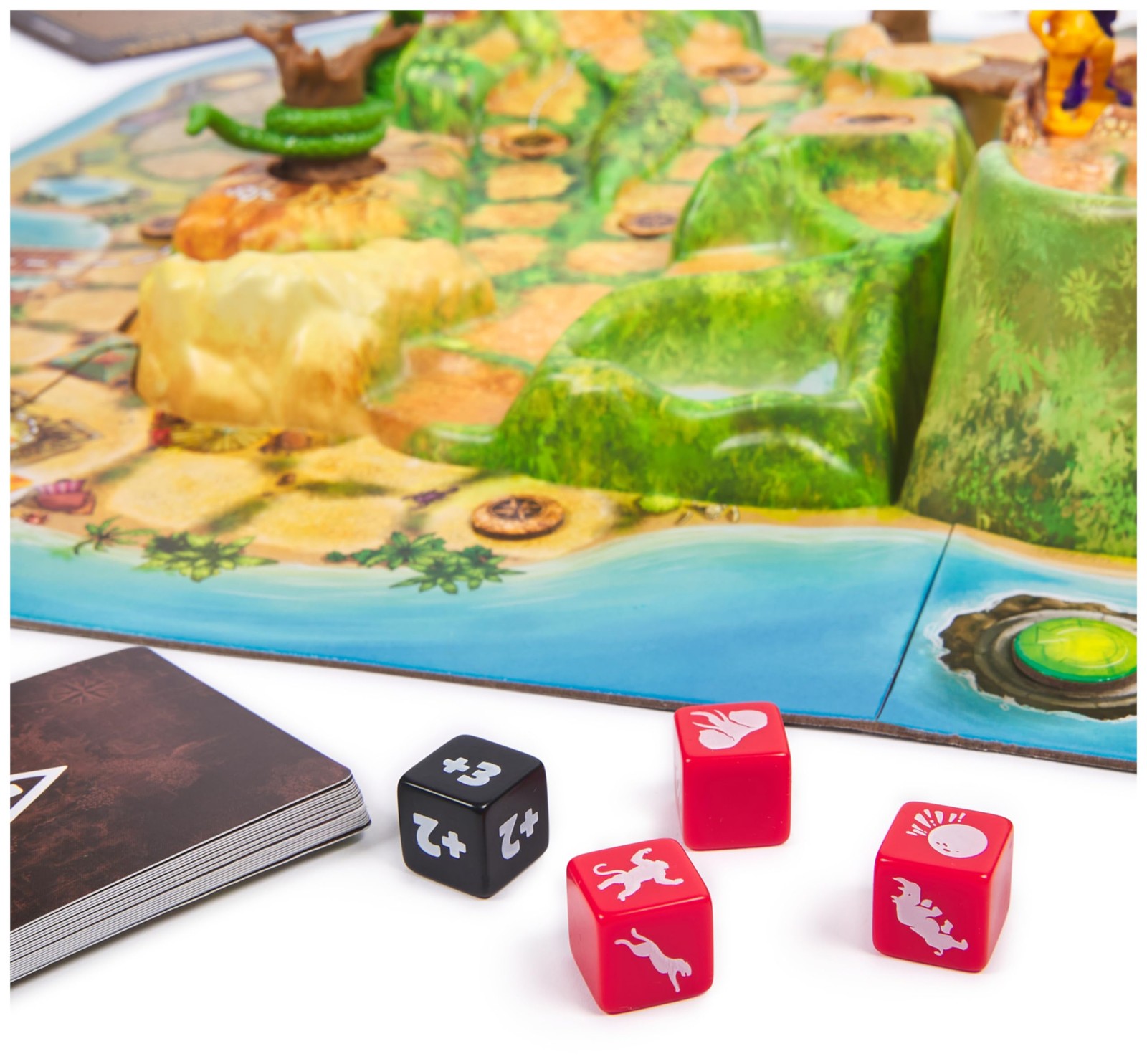 , Jumanji Stampede, 3D Adventure Cooperative Board Game, for Fans of The Juma…