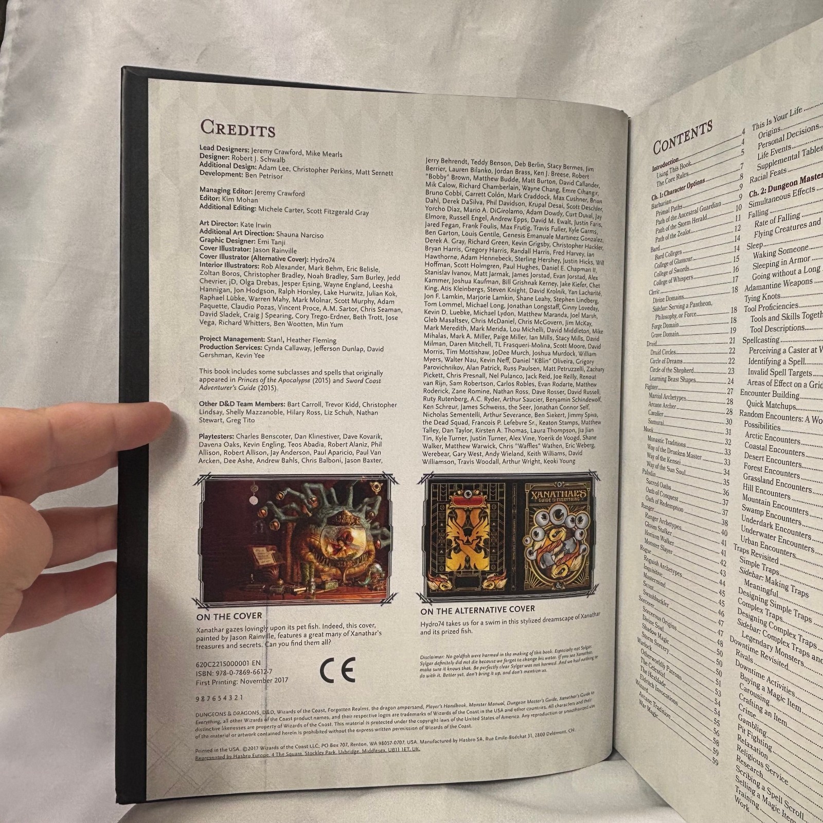 2017 XANATHAR’S GUIDE TO EVERYTHING Dungeons & Dragons Book 192 Pages
