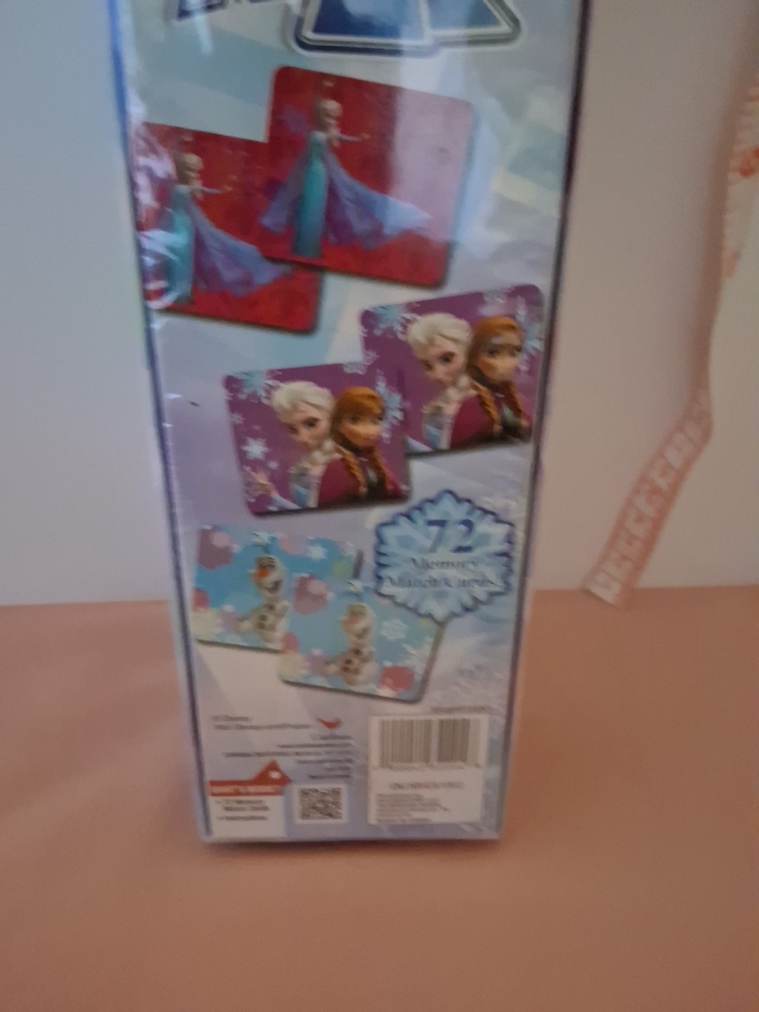Disney Frozen Memory Match Game Cards Photo Tiles Kids Anna Elsa Olaf Education