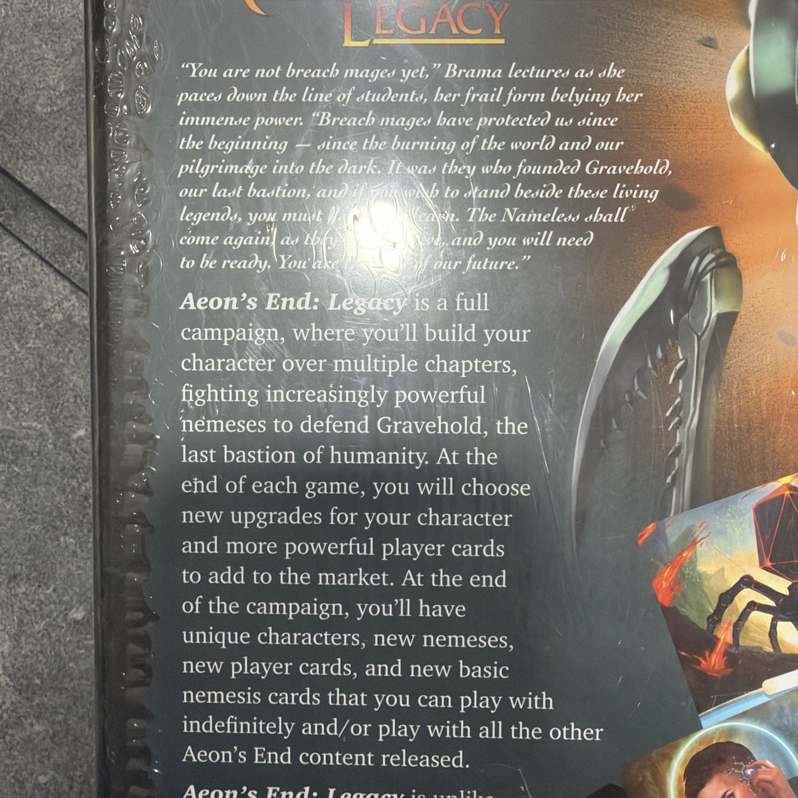 Aeon’s End Legacy Co-Op Deck-Building Fantasy Board Game New Indie Boards Cards