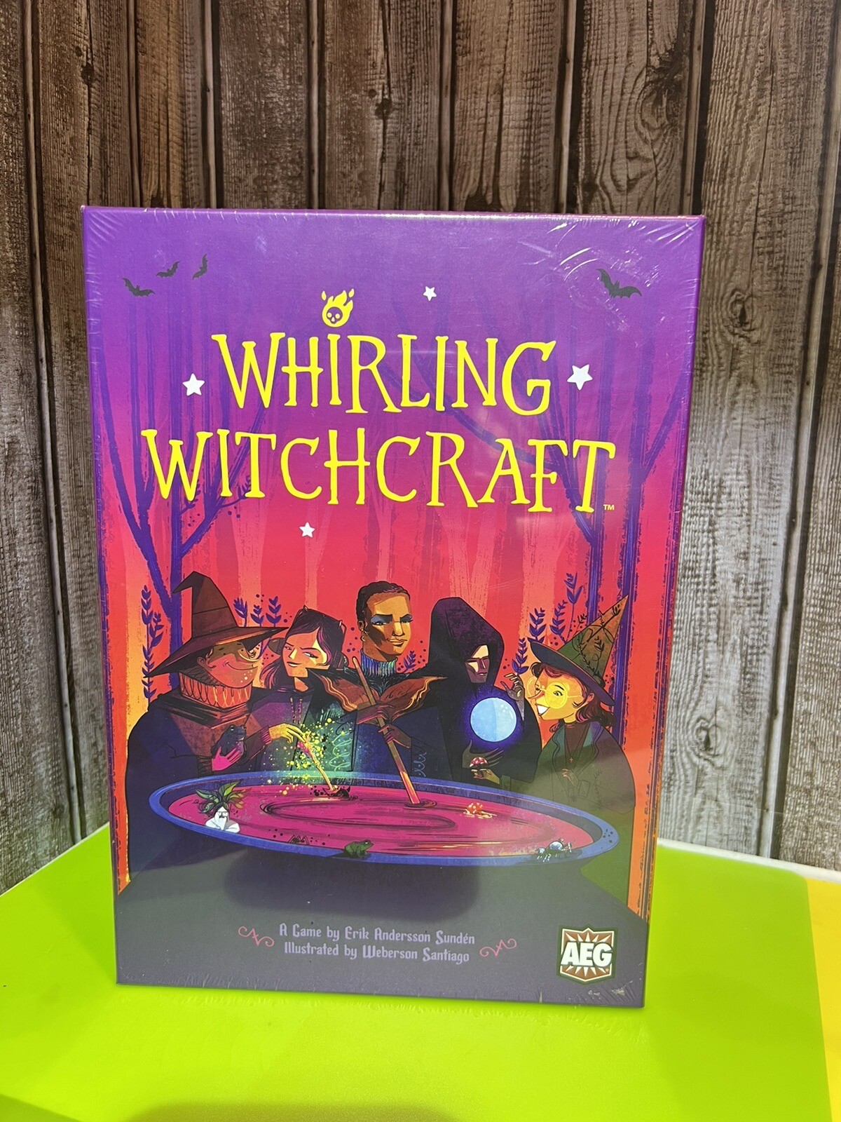 Whirling Witchcraft Board Game by AEG – New & Sealed